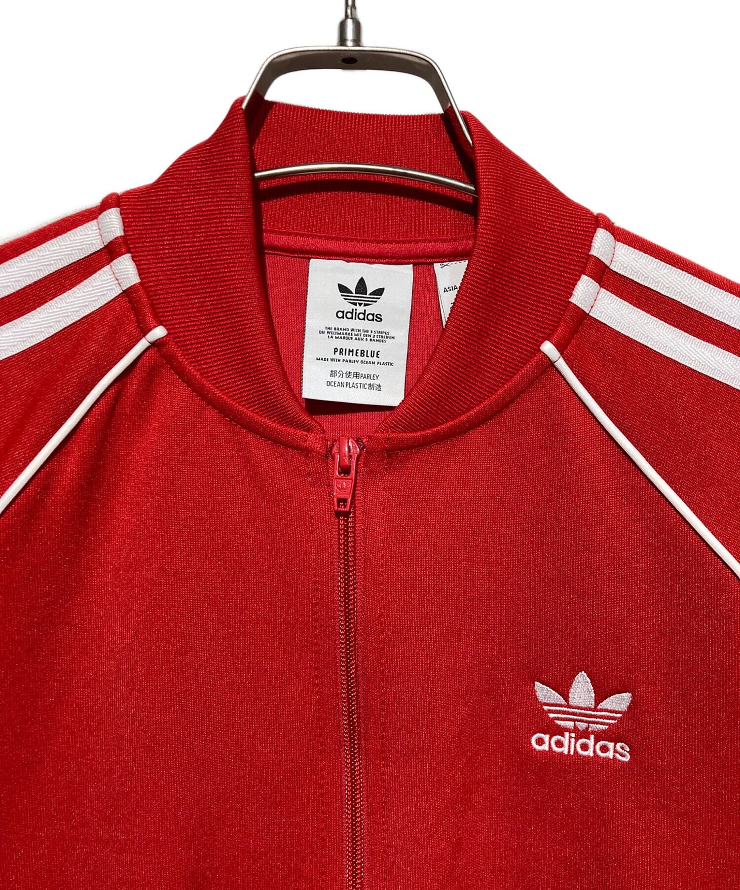 古着  アディダス レッド トラックジャケット SST L ジャージ 中古・古着通販】adidas (アディダス) PB SST TRACK TOP トラック
