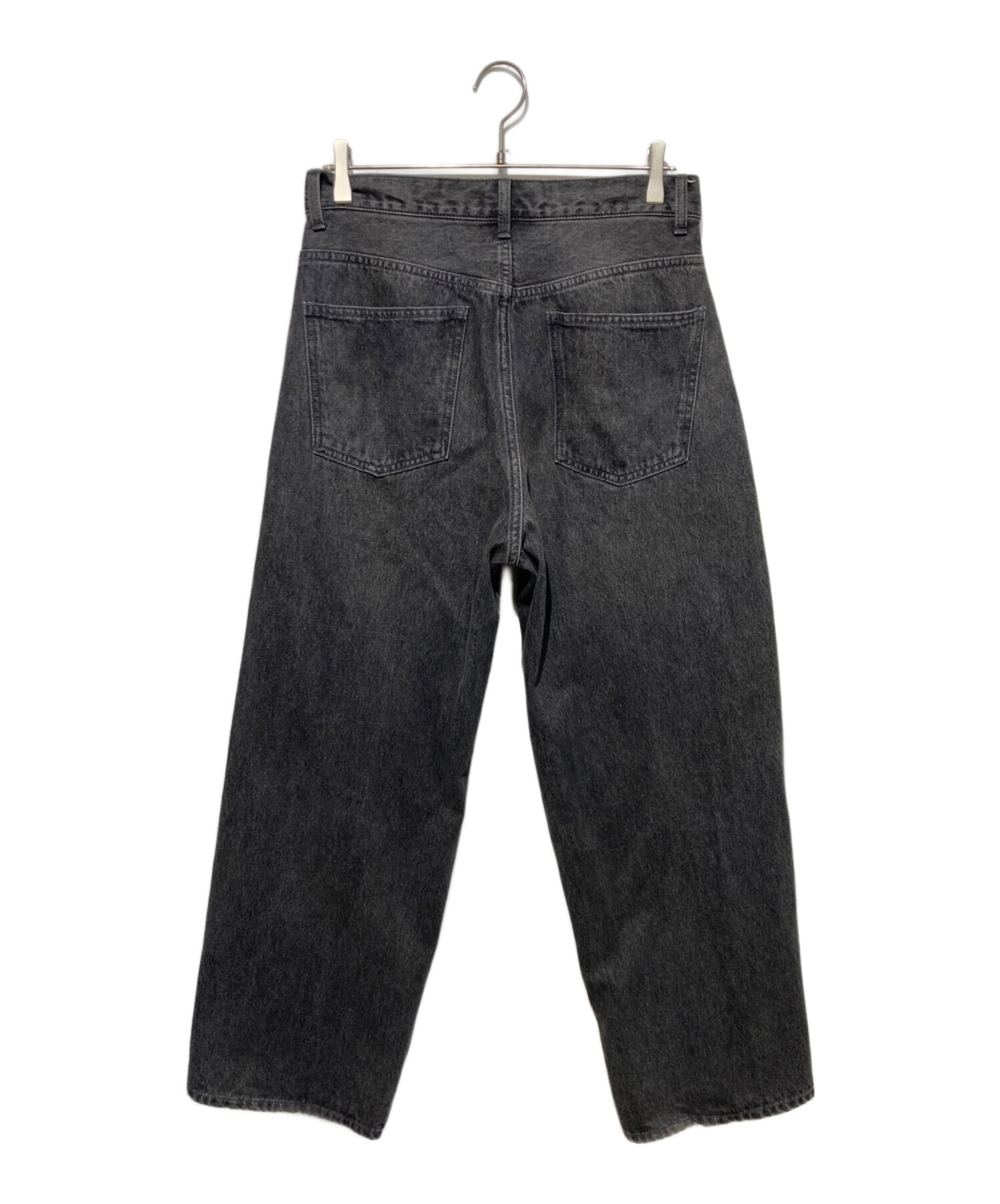 【ropo】 VAPORIZE WIDE DENIM ブラック M 中古・古着通販】Vaporize (ヴェイパライズ) Monroe Denim Pants