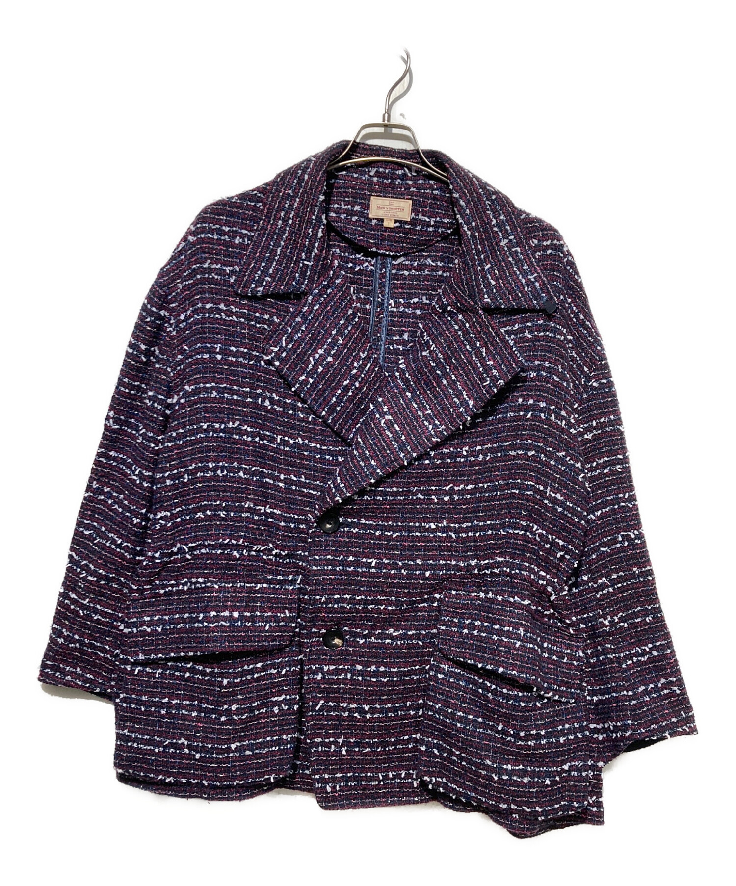 nezuyohinten 根津洋品店 ネズヨウヒンテン ジャケット　新品未使用 中古・古着通販】NEZU YOHINTEN (ネヅヨウヒンテン) ツイード