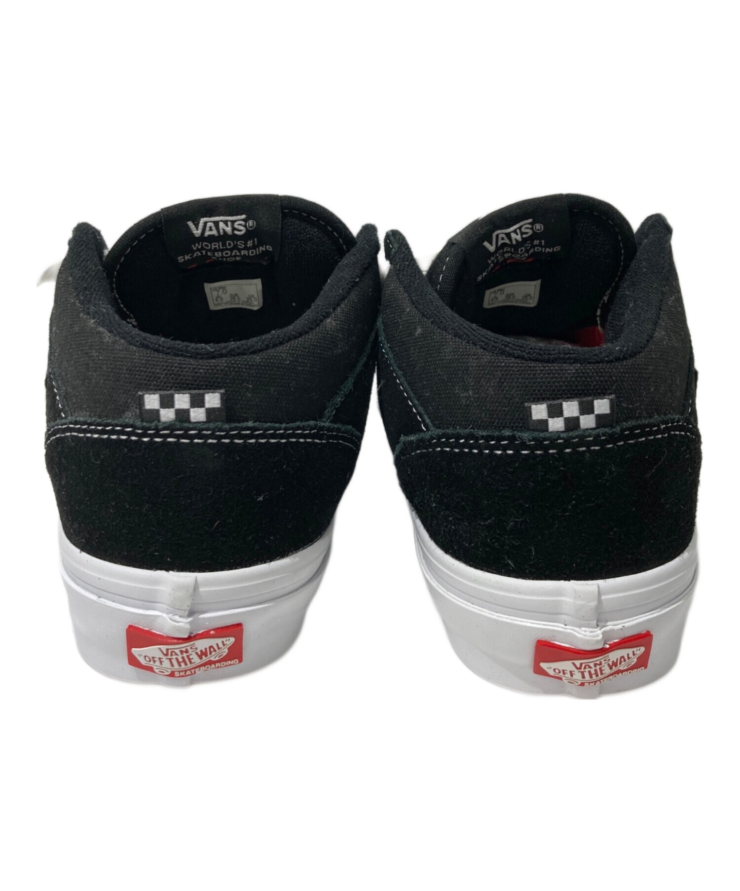 VANS Half Cab Multi Check/Blak 28cm 中古 中古・古着通販】VANS (ヴァンズ) SKATE HALF CAB ブラック サイズ