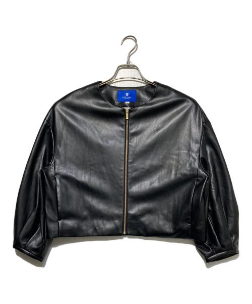 ブルーレーベルクレストブリッジ　スムースフェイクレザージャケット　ベージュ　38 中古・古着通販】BLUE LABEL CRESTBRIDGE (ブルーレーベルクレスト
