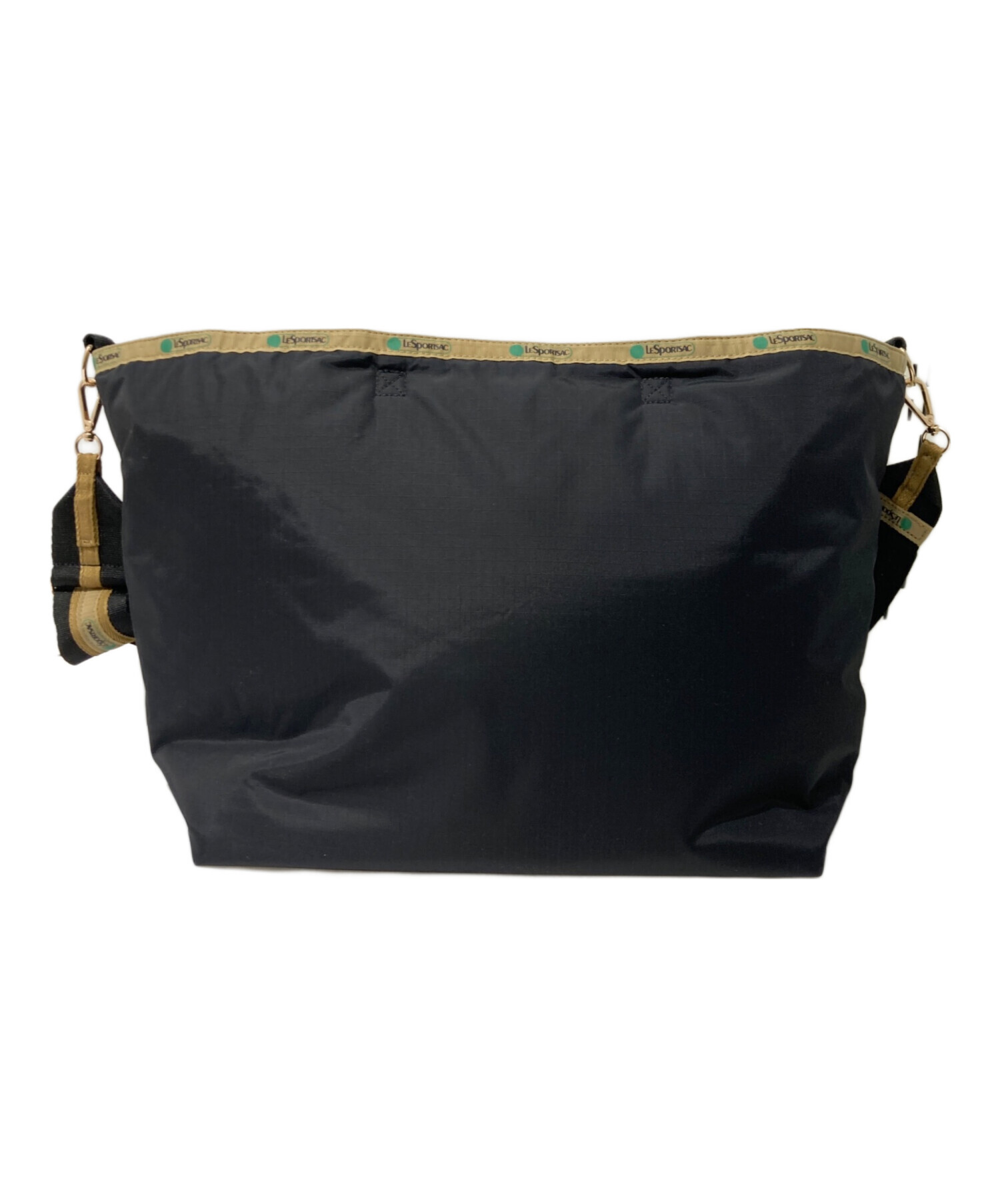 完売品　美品　レスポートサック LARGE BAMBOO TOTE ブラック 中古・古着通販】LeSportsac (レスポートサック) LARGE BAMBOO TOTE