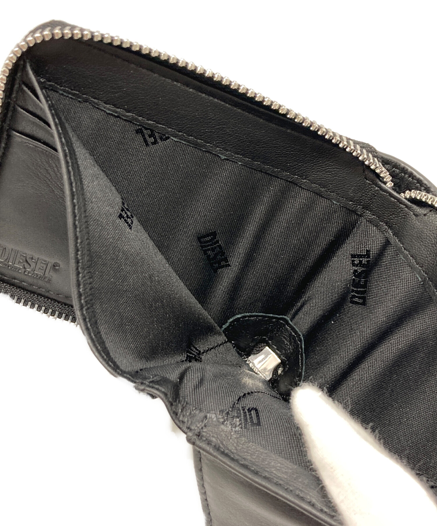 中古・古着通販】DIESEL (ディーゼル) DSL 3D BI FOLD COIN ZIP XS