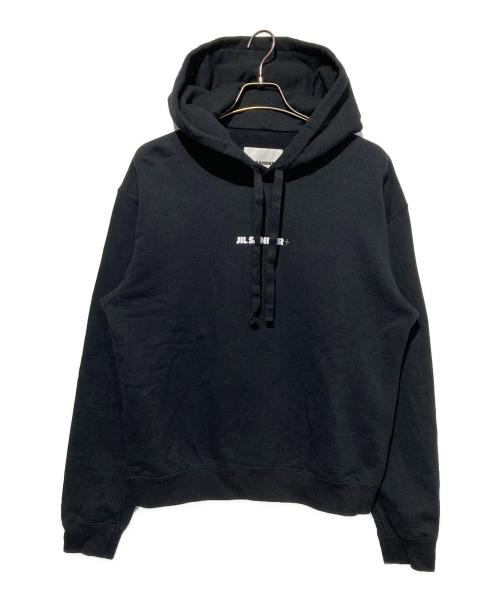 JIL SANDER + ジルサンダープラス パーカー XS 緑系 【古着】【中古】 中古・古着通販】JIL SANDER+ (ジルサンダープラス) ロゴプリント