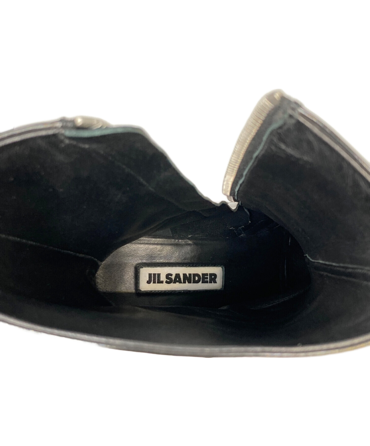 中古・古着通販】JIL SANDER (ジルサンダー) スクエアトゥサイドジップ