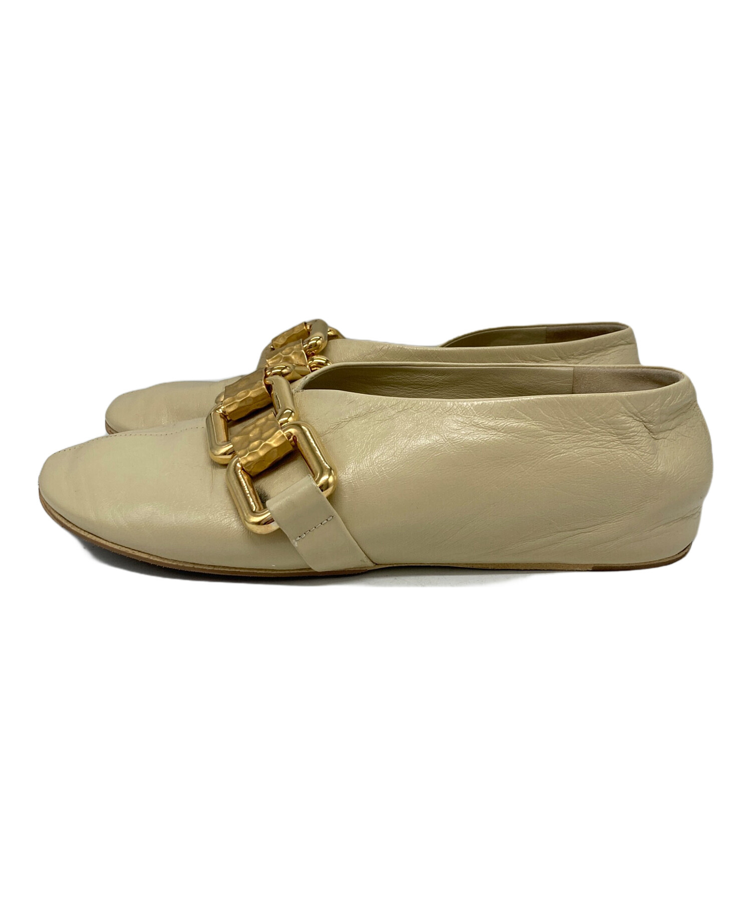 中古・古着通販】JIL SANDER (ジルサンダー) チェーンデザインフラット