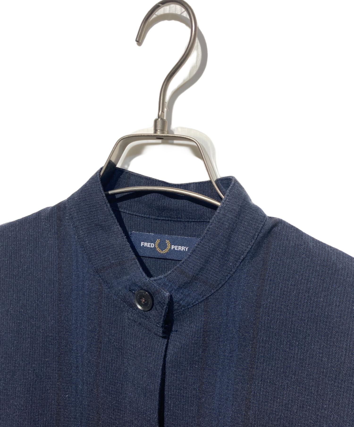 FRED PERRY ノースリーブワンピース ダークネイビー FRED PERRY