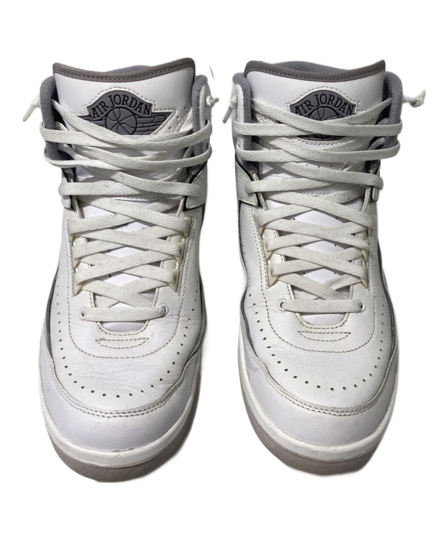 中古・古着通販】NIKE (ナイキ) AIR JORDAN 2 RETRO ホワイト サイズ