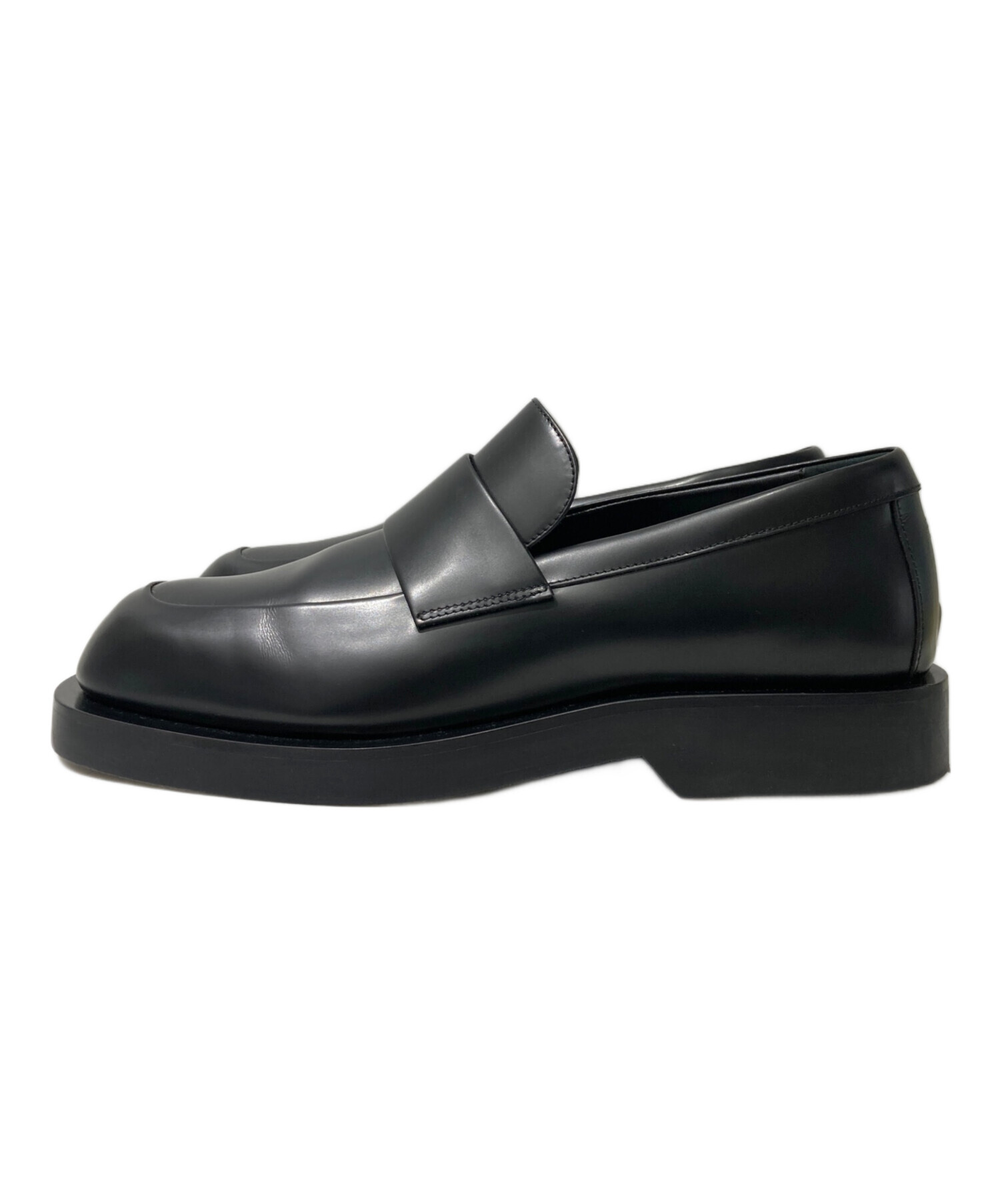 中古・古着通販】JIMMY CHOO (ジミーチュウ) BUFF LOAFER AQO ブラック