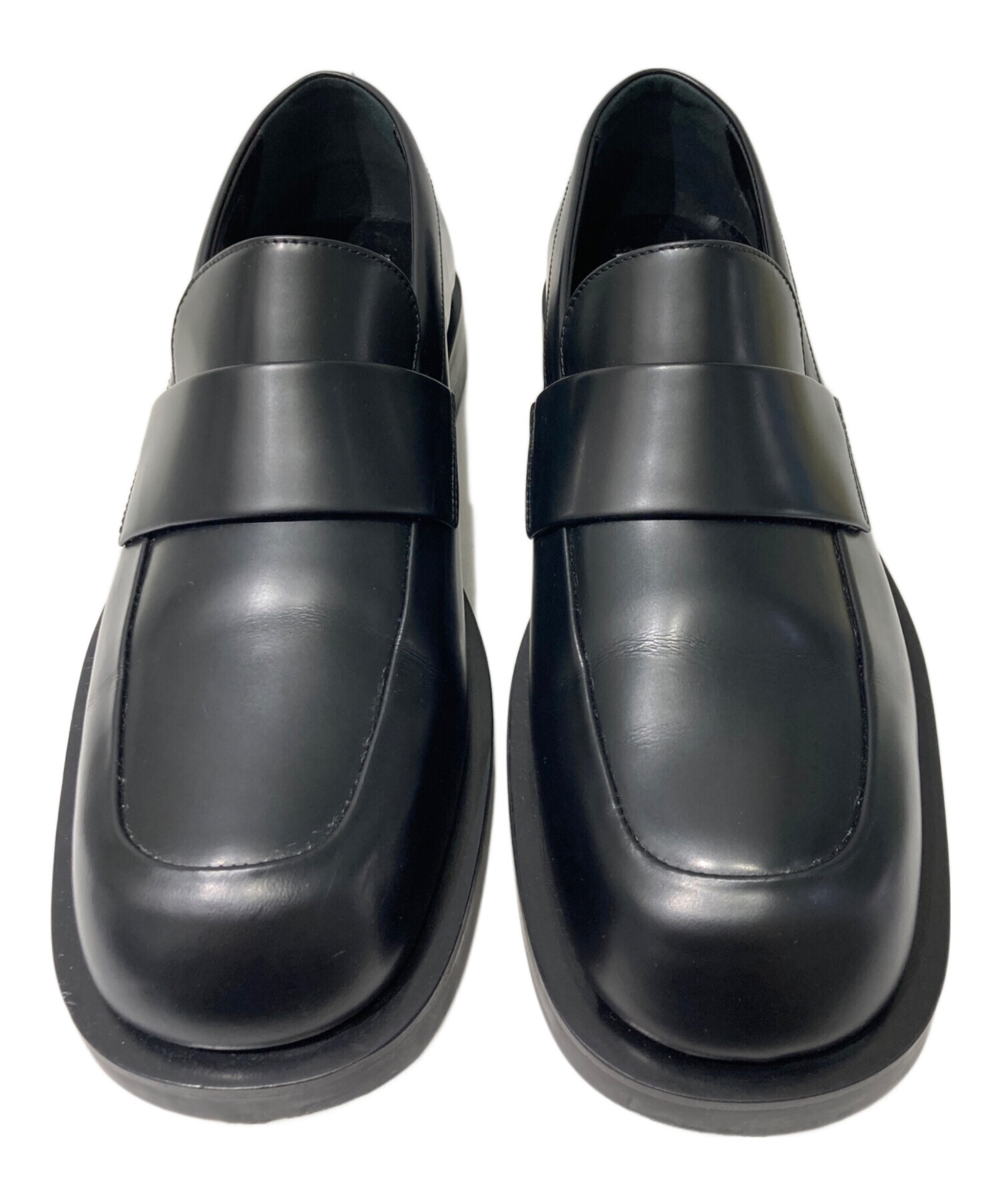 中古・古着通販】JIMMY CHOO (ジミーチュウ) BUFF LOAFER AQO ブラック