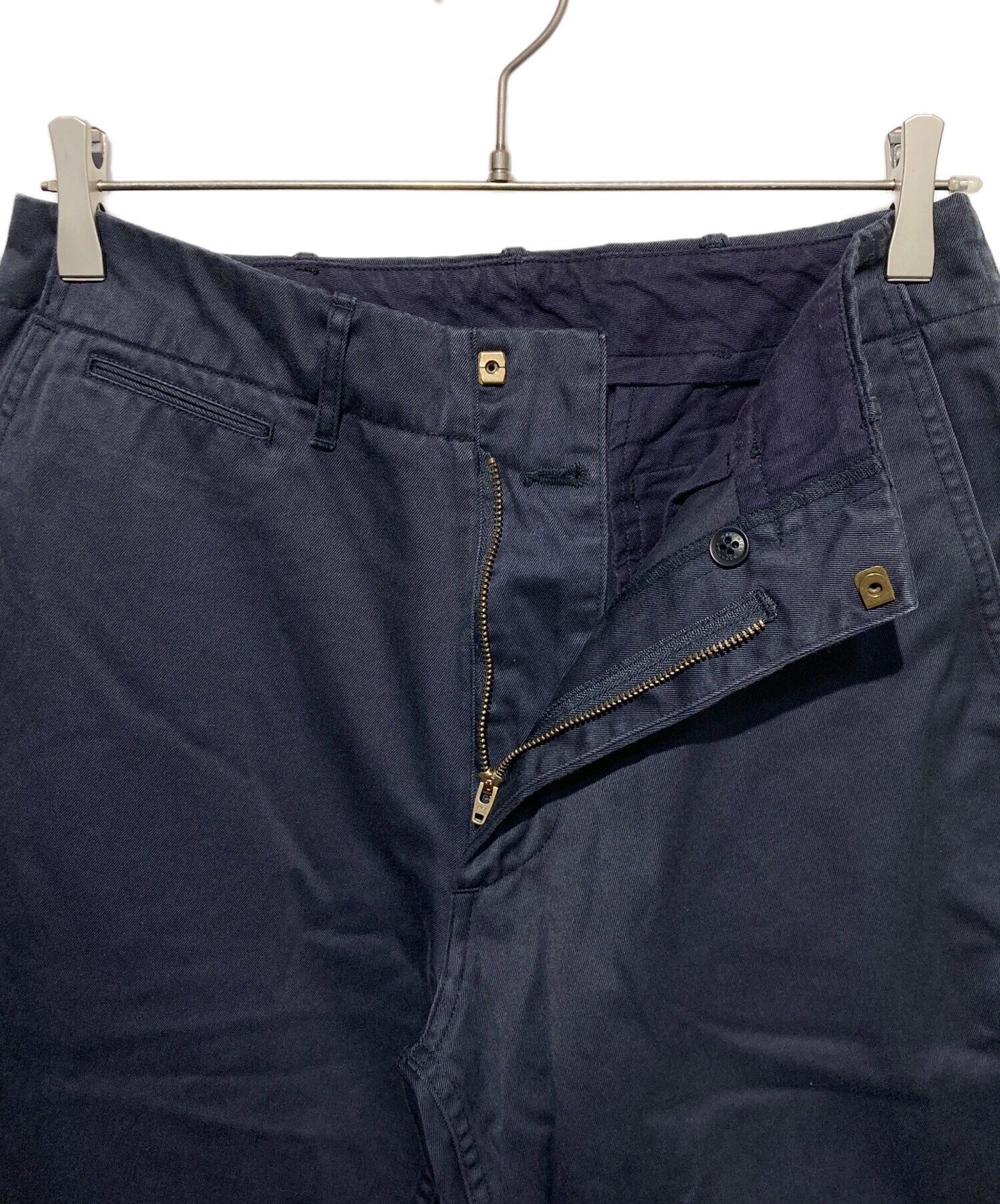 中古・古着通販】nanamica (ナナミカ) Wide Chino Pants ネイビー