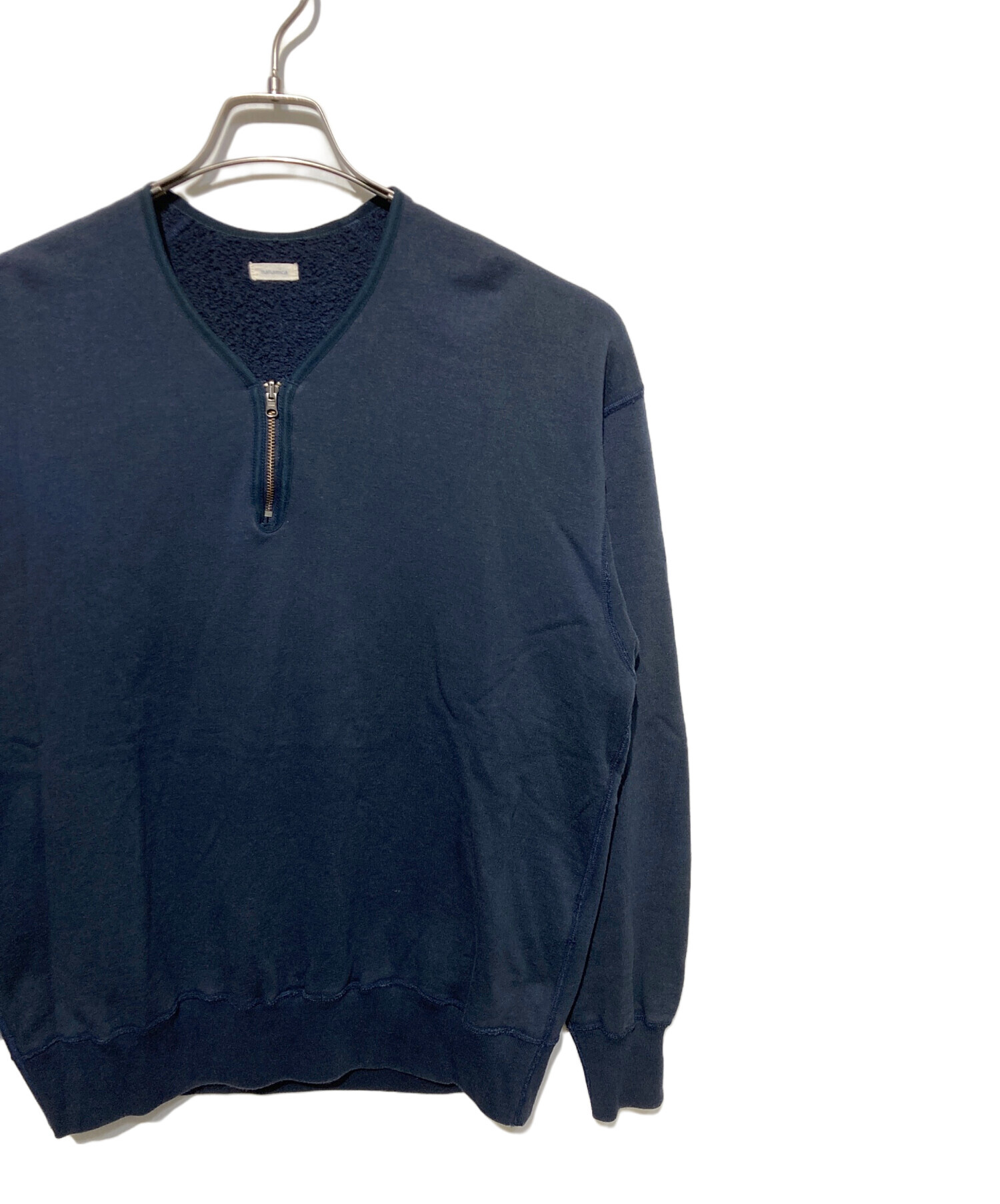 中古・古着通販】nanamica (ナナミカ) ハーフジップスウェット