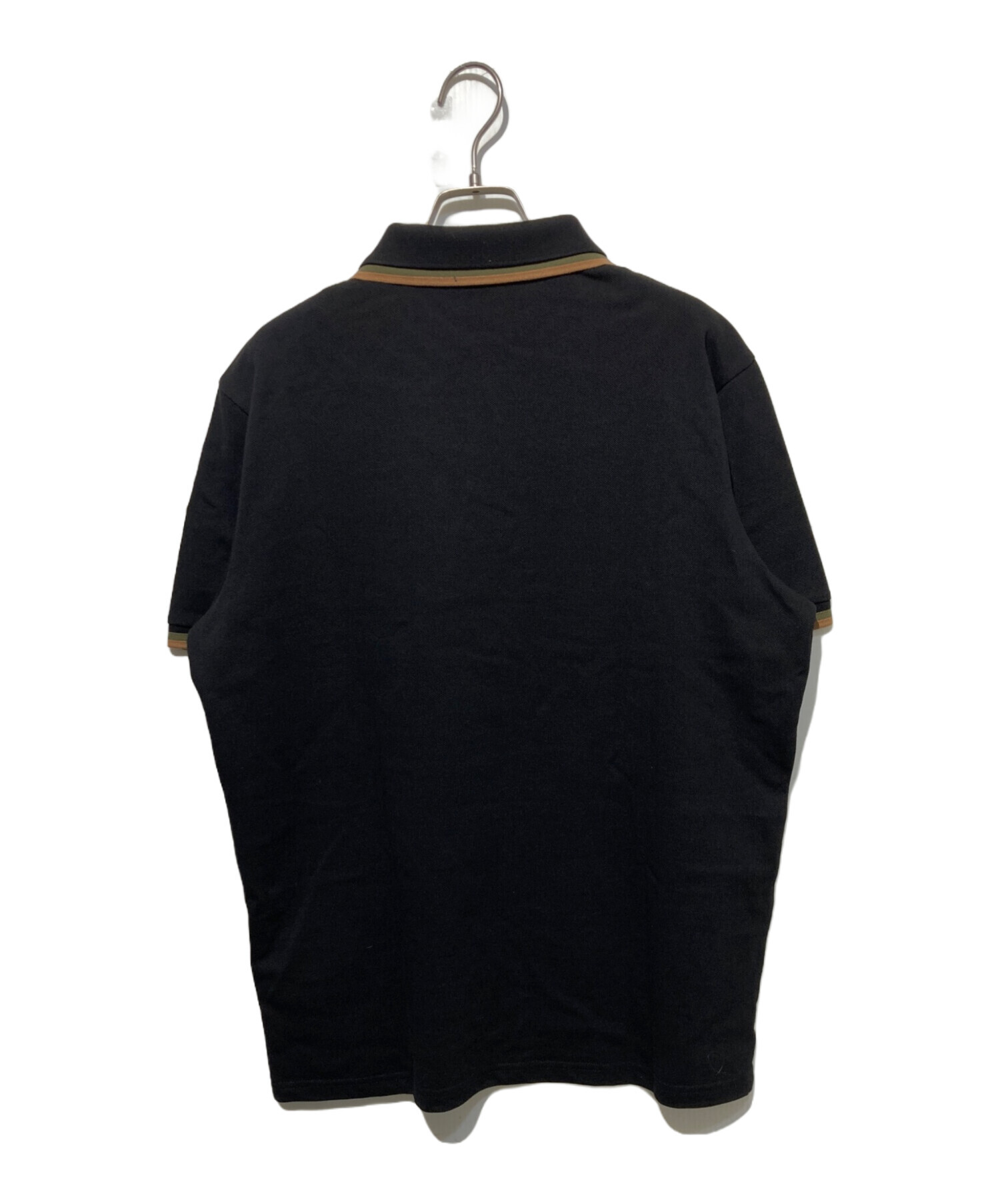中古・古着通販】MONCLER (モンクレール) SS POLO ポロシャツ ブラック