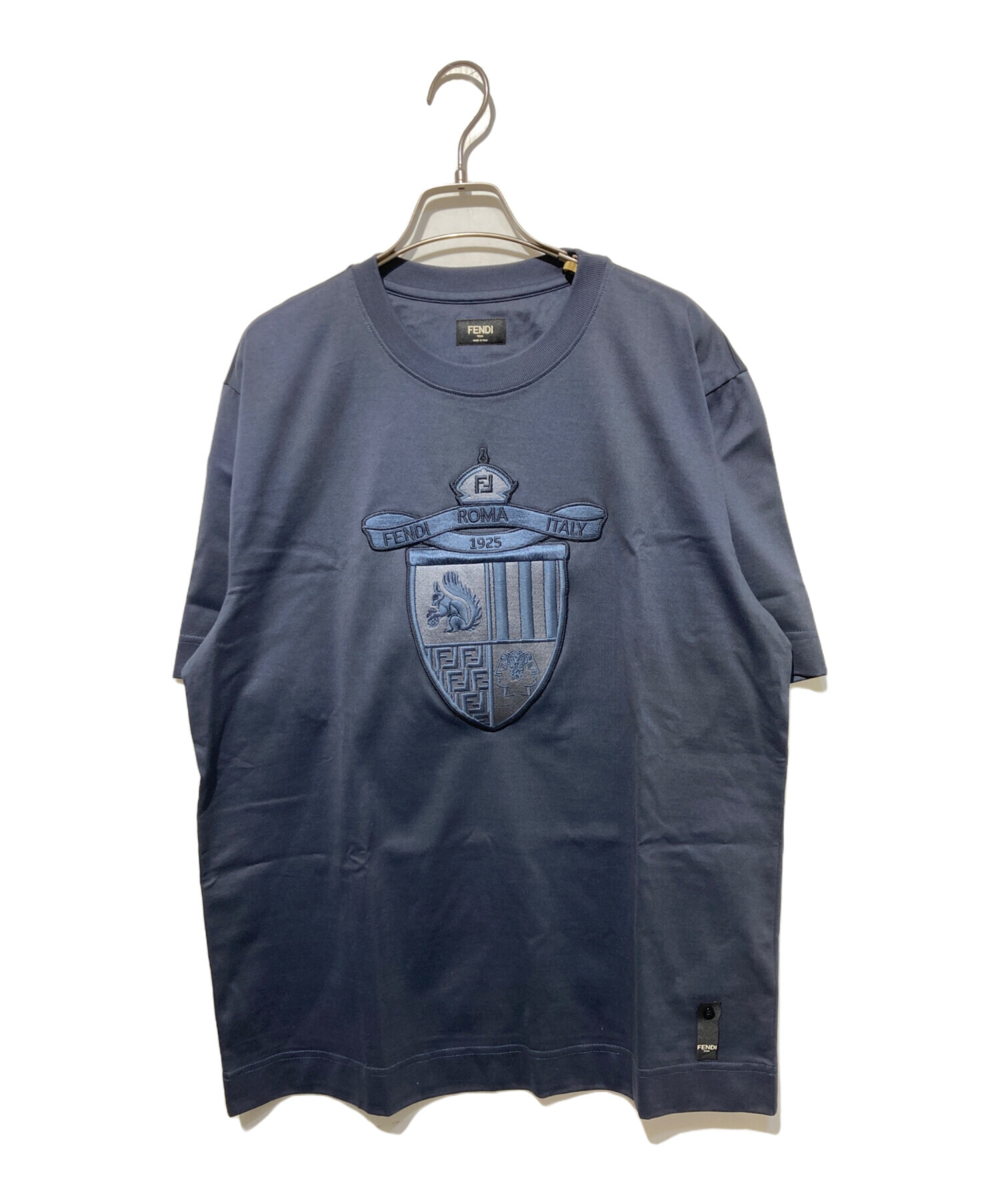 中古・古着通販】FENDI (フェンディ) FFエンブレムロゴTシャツ