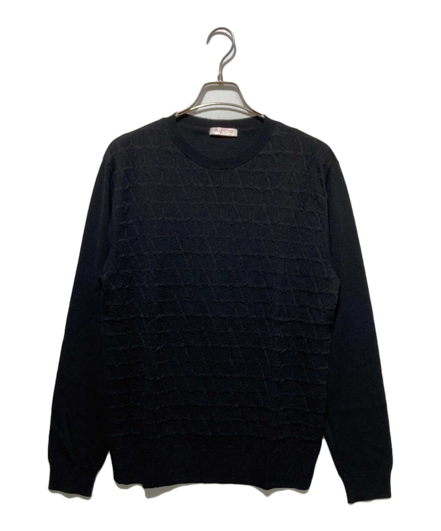 中古・古着通販】VALENTINO (ヴァレンティノ) クルーネックニット