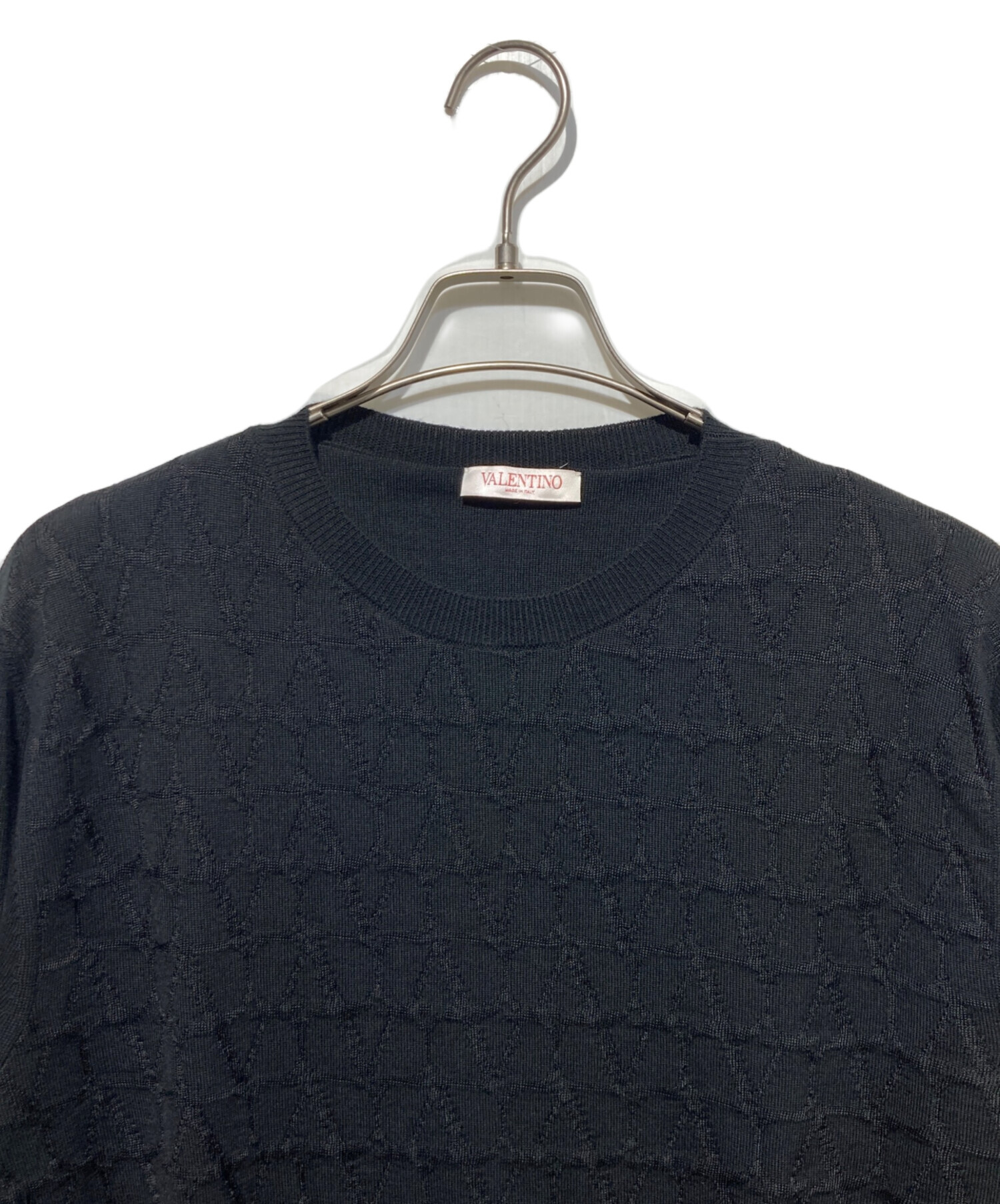 中古・古着通販】VALENTINO (ヴァレンティノ) クルーネックニット