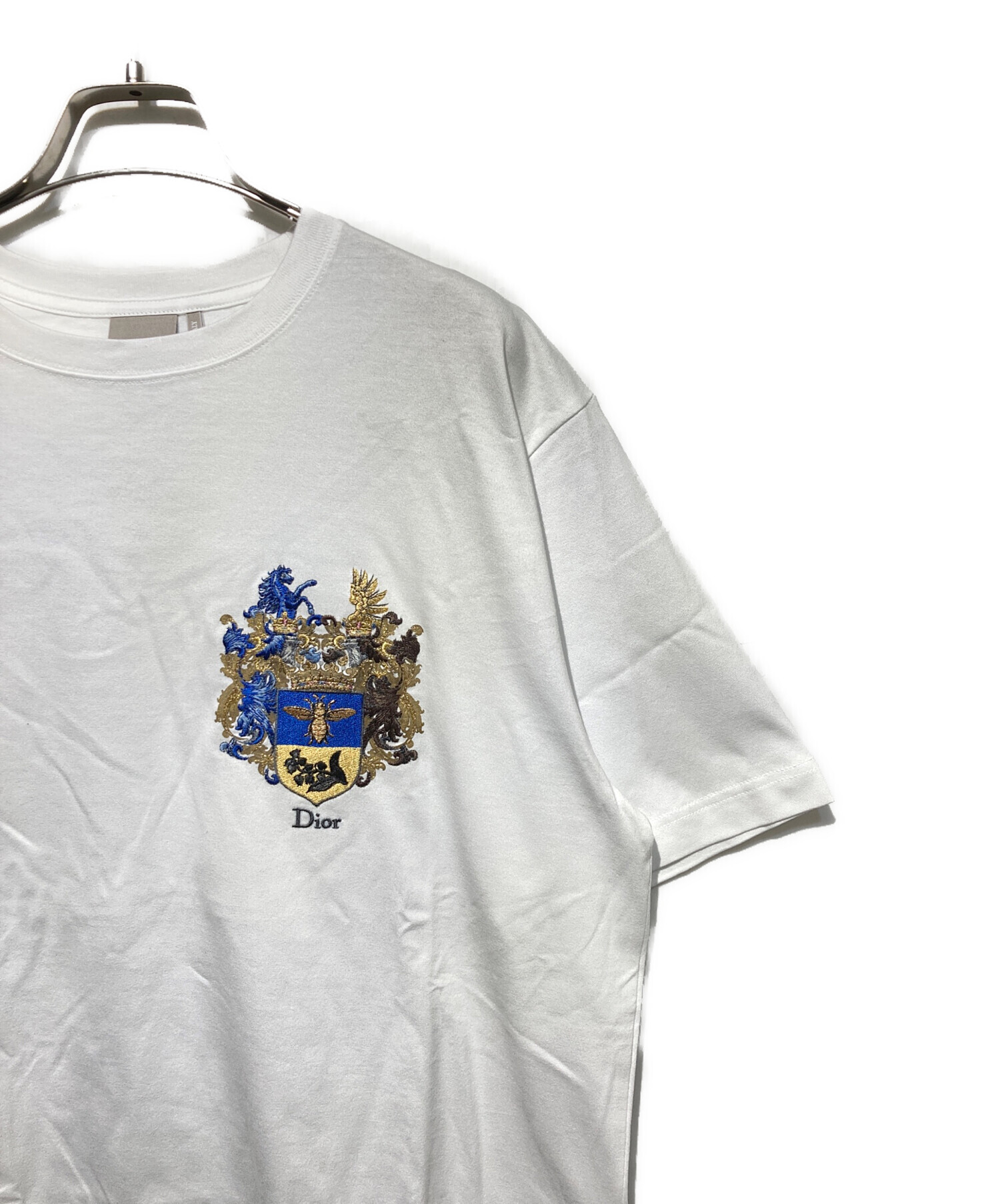 中古・古着通販】Dior (ディオール) Blason Tシャツ ホワイト サイズ:M