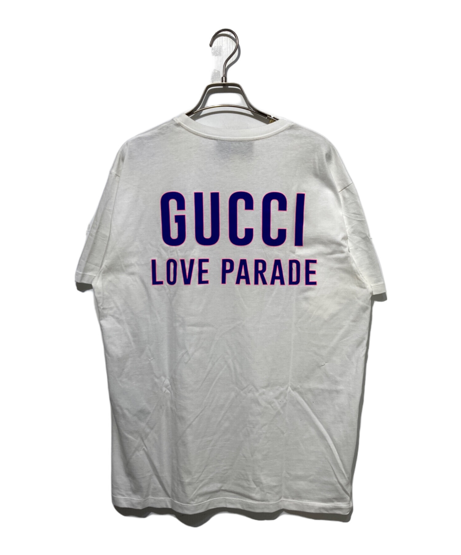 中古・古着通販】GUCCI (グッチ) LOVE PARADE バックプリントTシャツ