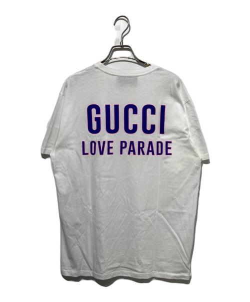中古・古着通販】GUCCI (グッチ) LOVE PARADE バックプリントTシャツ