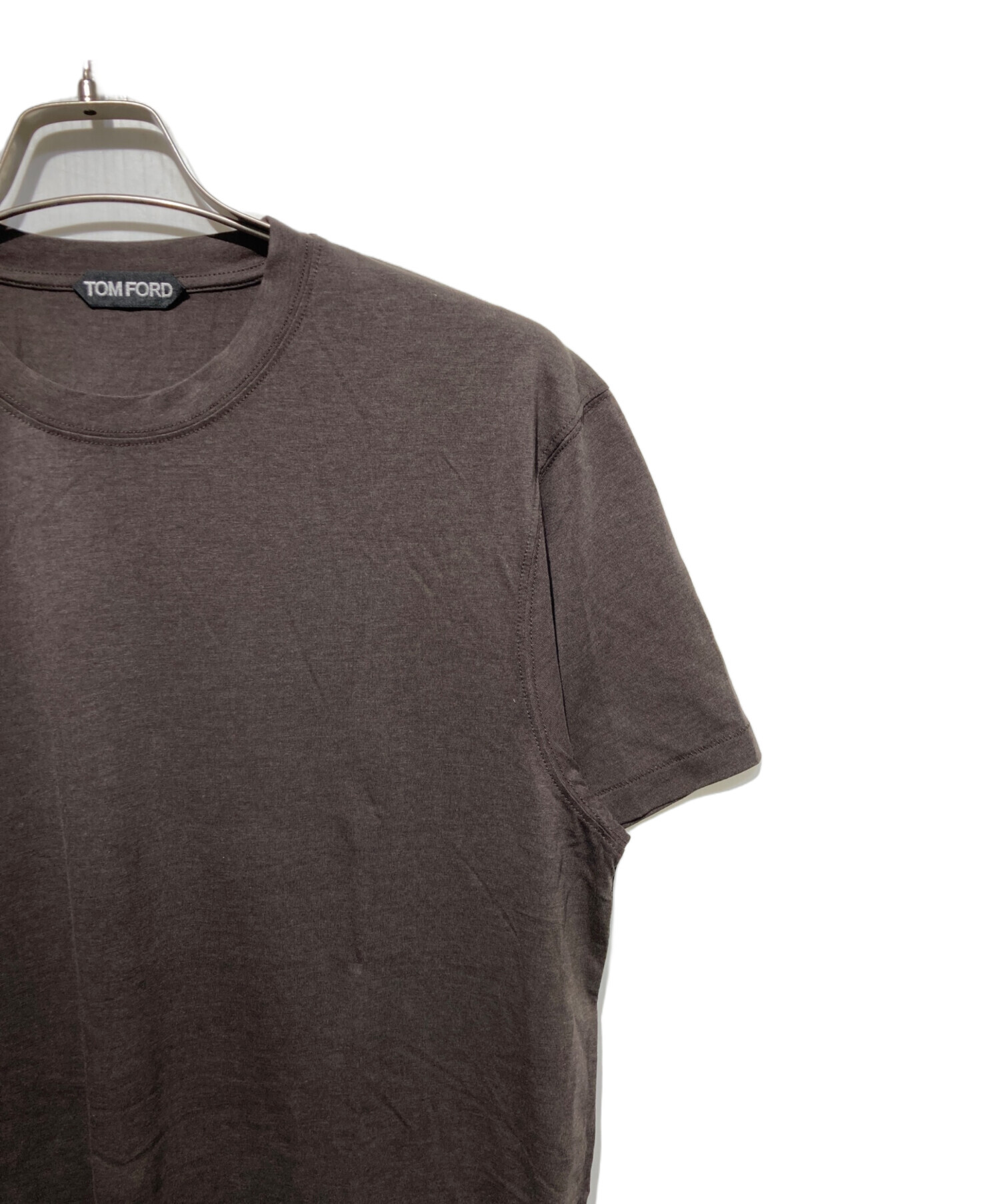 中古・古着通販】TOM FORD (トムフォード) クルーネックTシャツ グレー