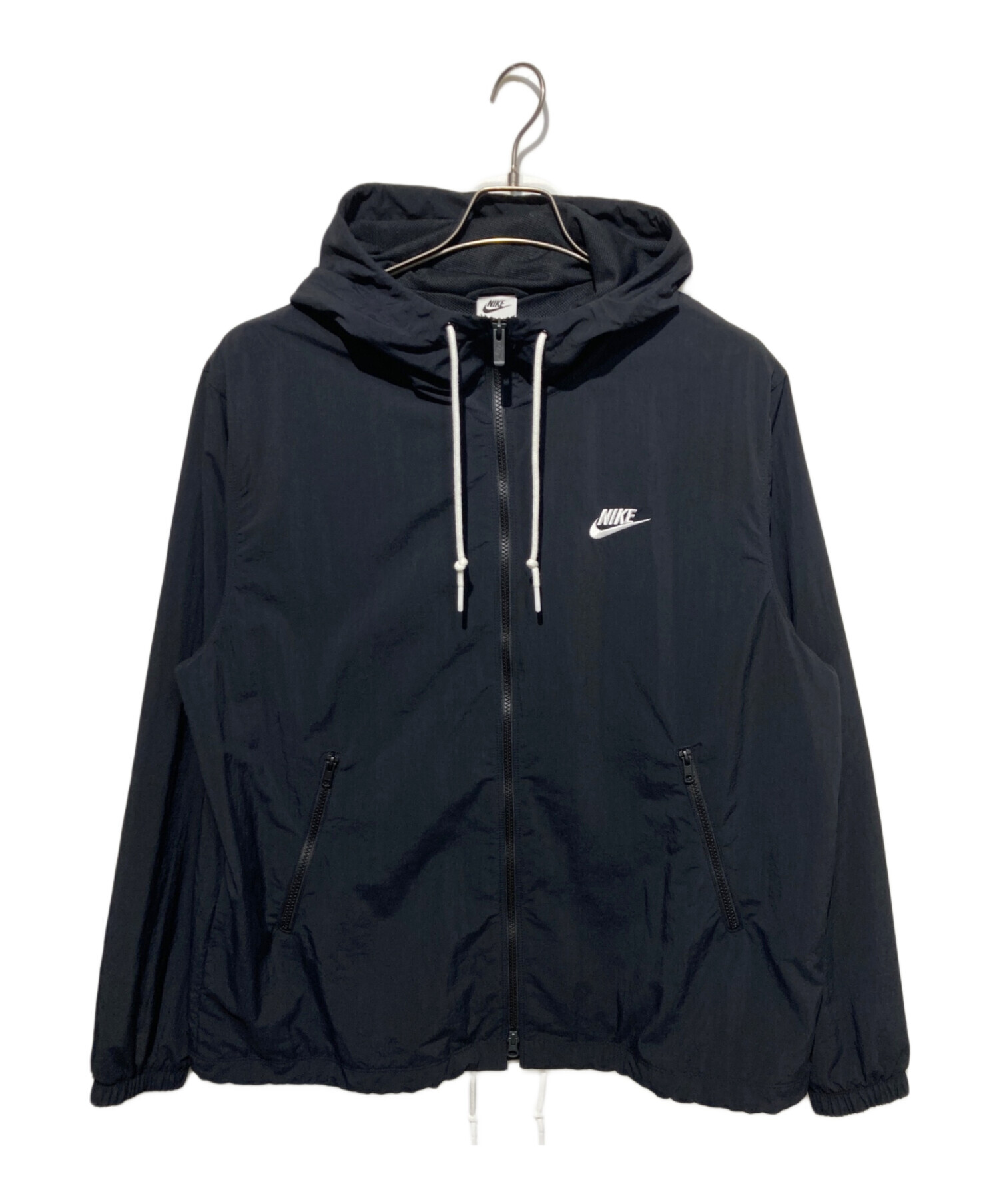 中古・古着通販】NIKE (ナイキ) ウーブンジャケット ブラック サイズ 