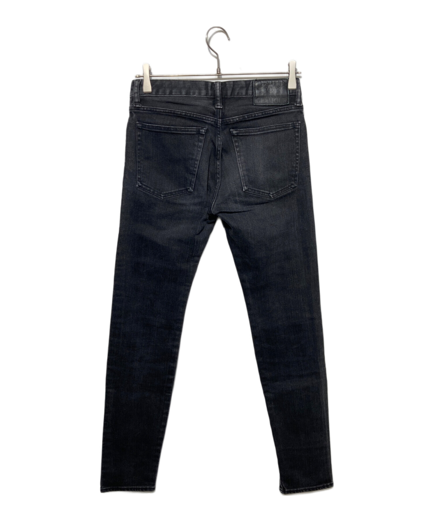 ヒステリックグラマースタッズ付きブラックスキニージーンズ 中古・古着通販】Hysteric Glamour (ヒステリックグラマー) スタッズ