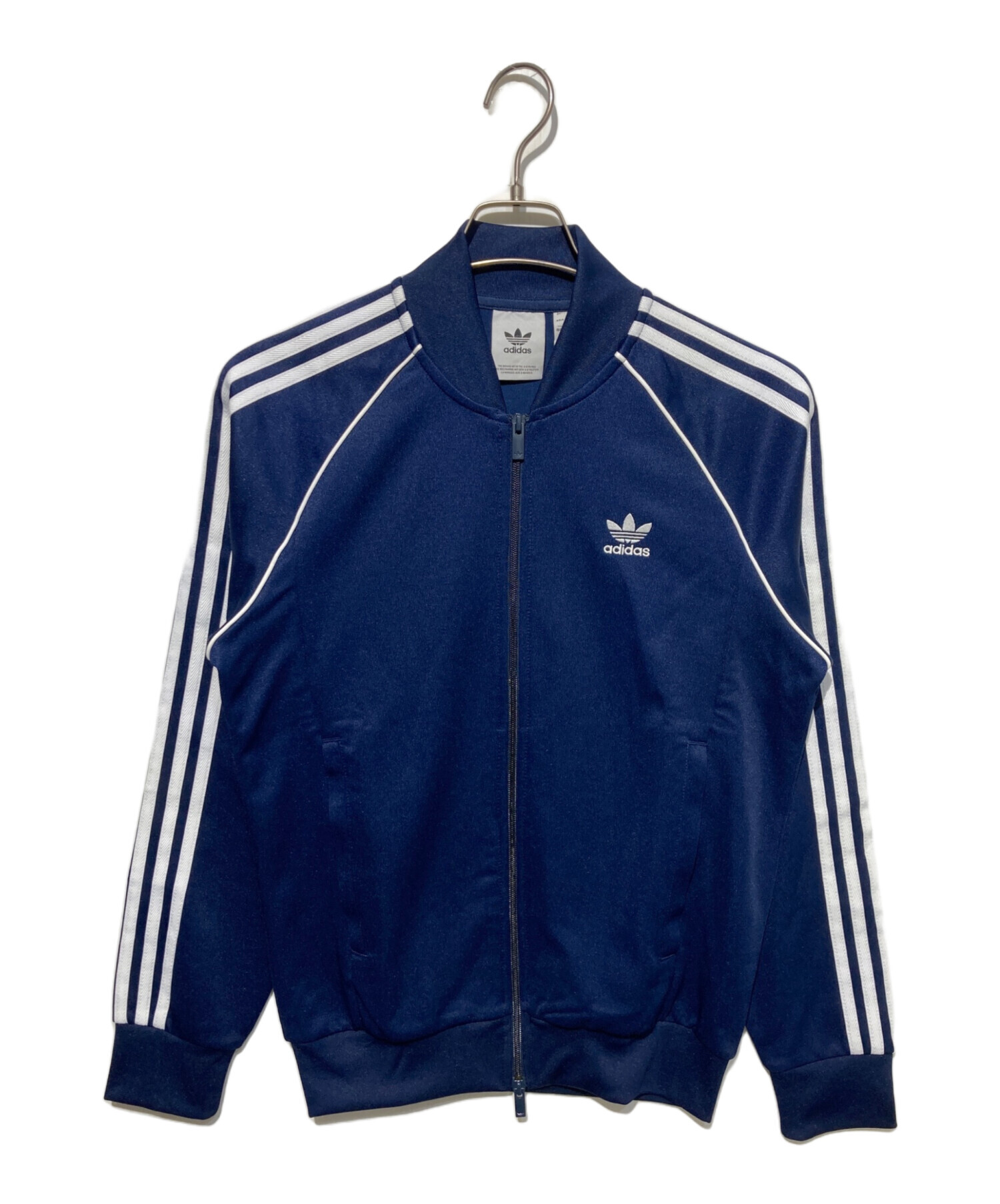  アディカラー クラシックス トラックジャケット ネイビー 中古・古着通販】adidas (アディダス) アディカラー クラシックス SST