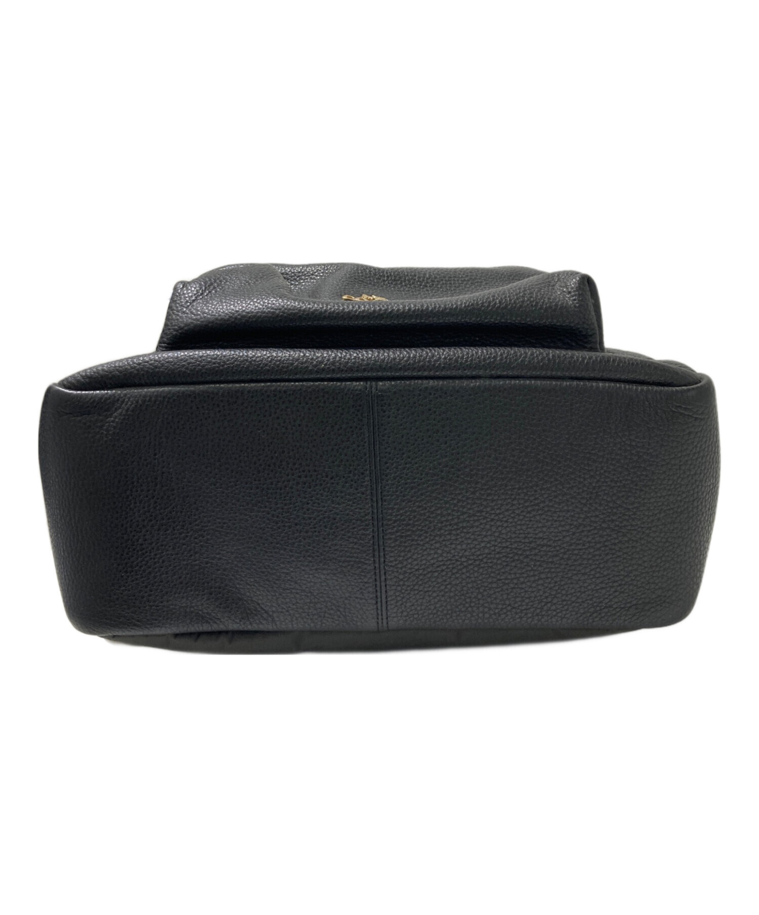 中古・古着通販】COACH (コーチ) チャーリー レザーリュック ブラック