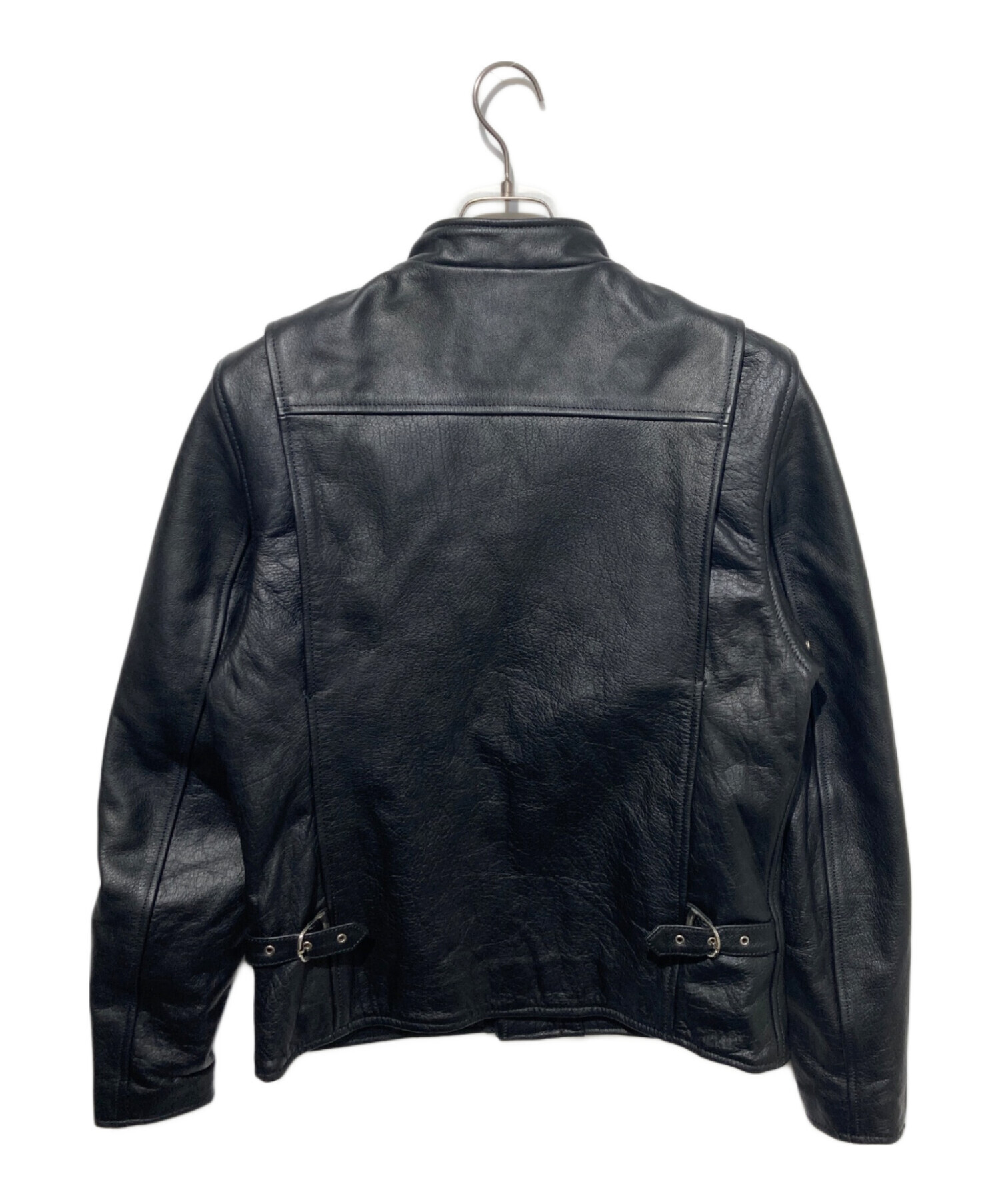 中古・古着通販】63Leathers (63レザー) レザーライダースジャケット