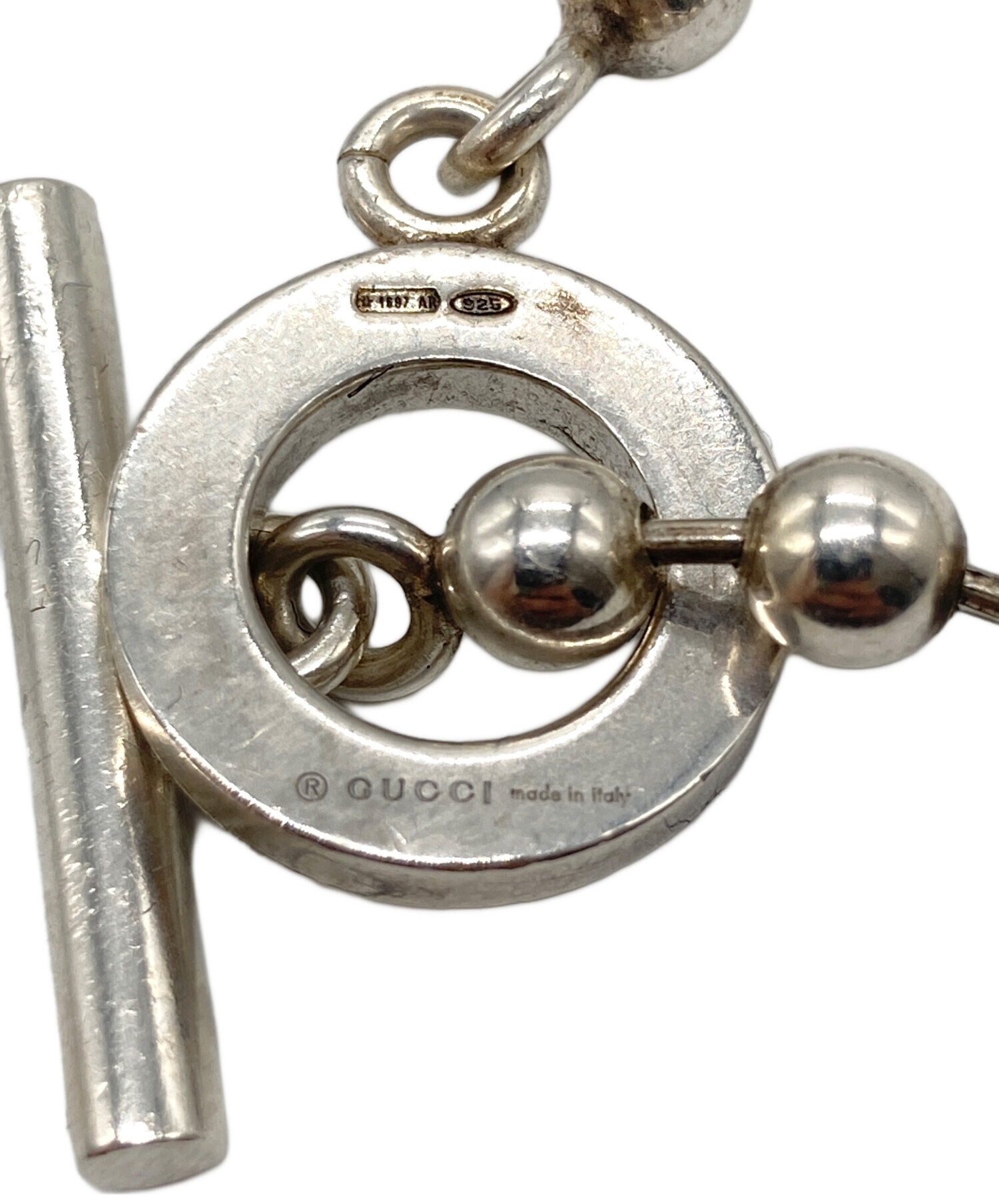 中古・古着通販】GUCCI (グッチ) ボールチェーンブレスレット