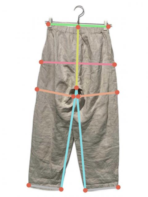 JURGEN LEHL コットンツイルテーパードパンツ 定価3万5200円 JURGEN