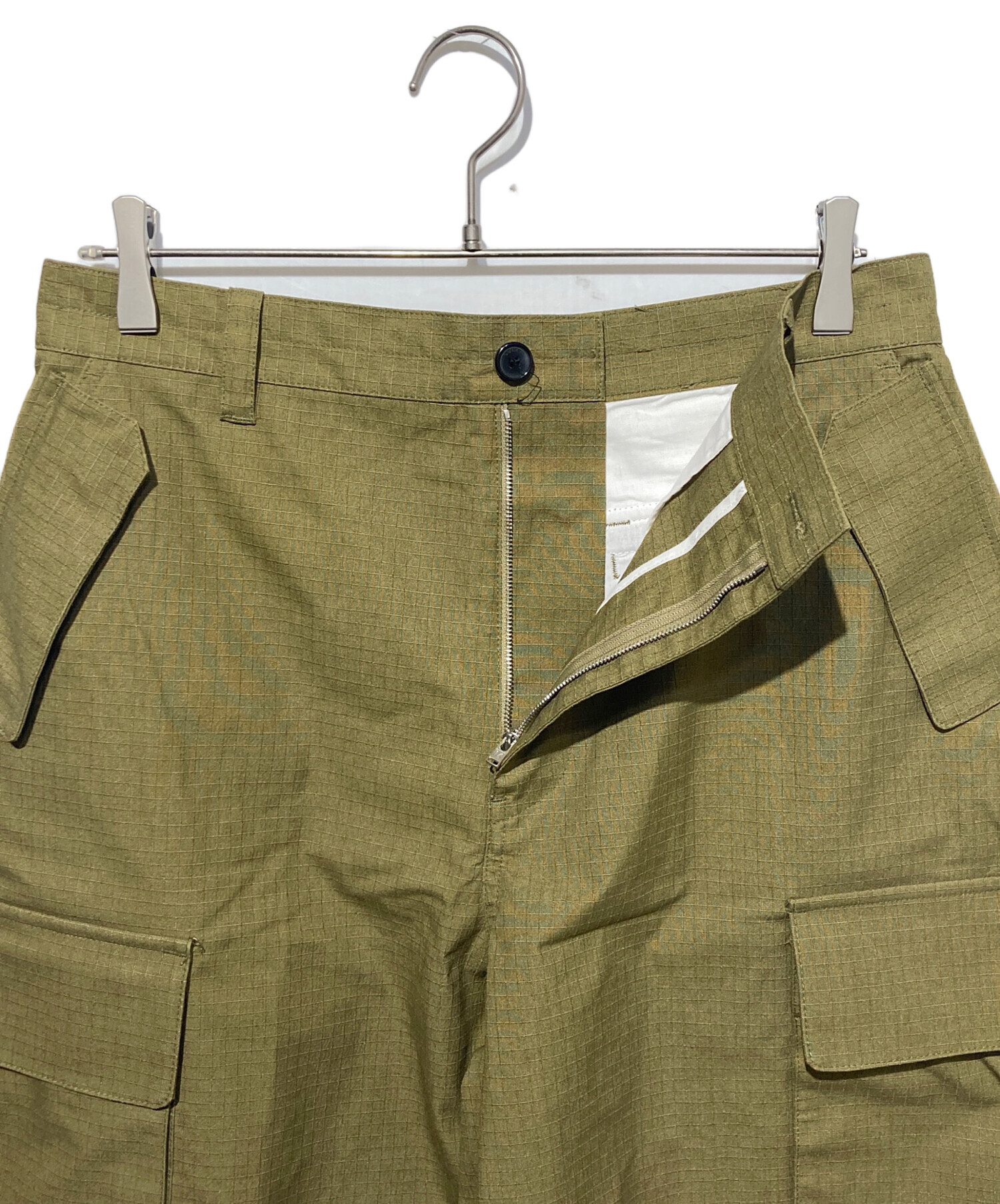 中古・古着通販】KENZO (ケンゾー) カーゴショーツ オリーブ サイズ:31
