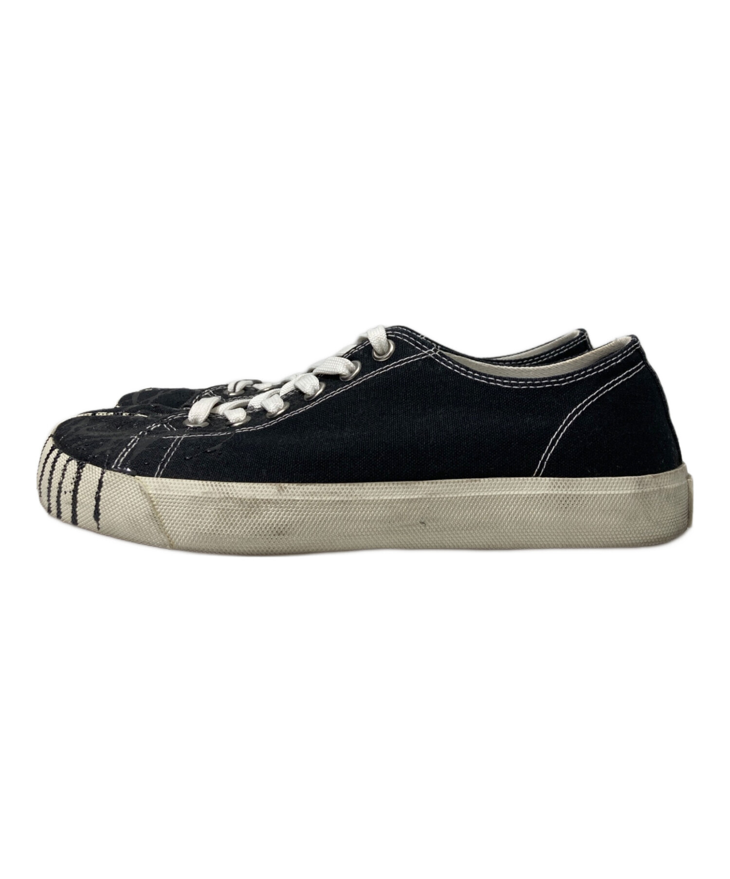 レア Margiela マルジェラ パリ回顧展会場限定 ポストカード 足袋 中古・古着通販】Maison Margiela (メゾンマルジェラ) ペイント足袋