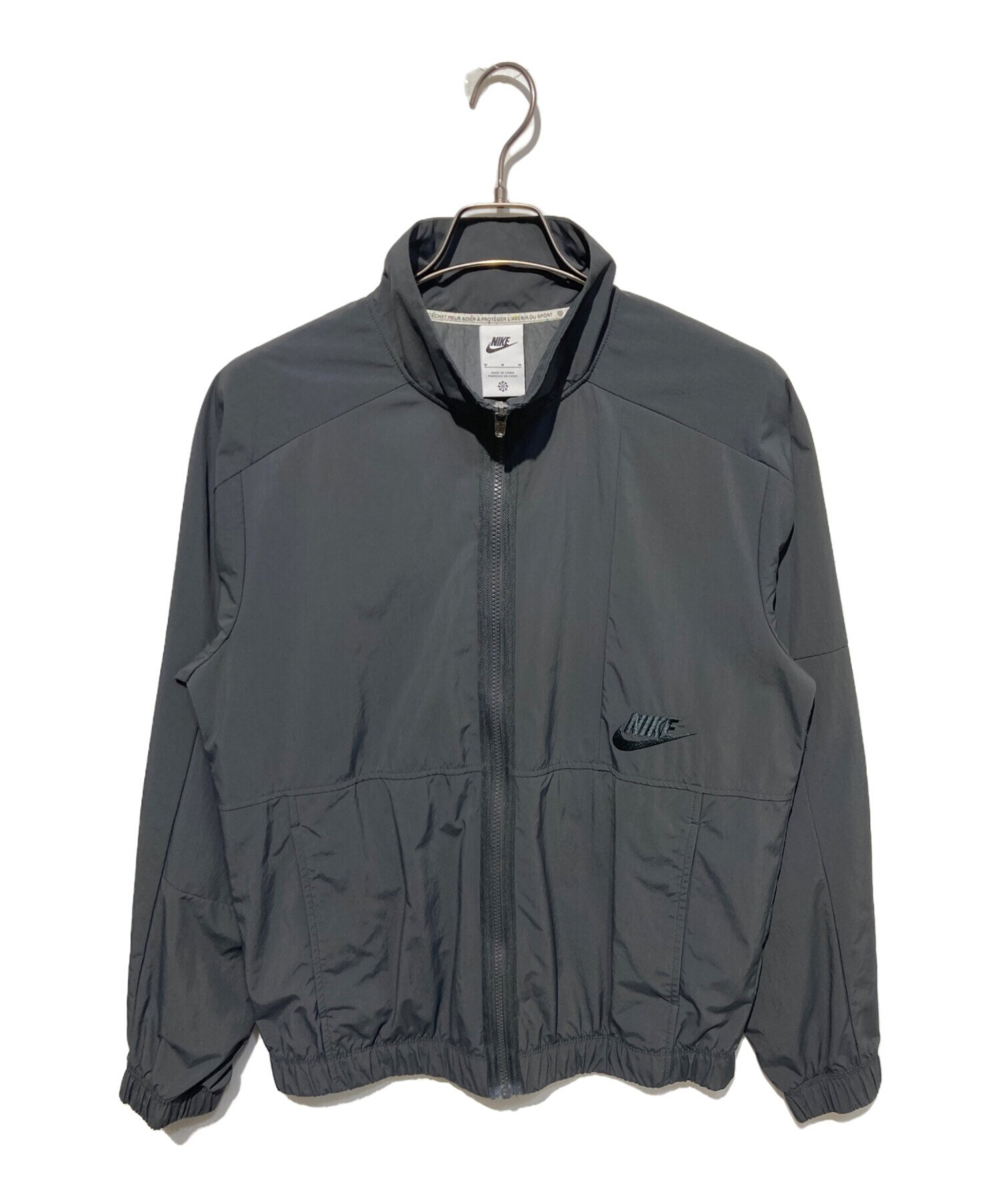 中古・古着通販】NIKE (ナイキ) ウーブンジャケット グレー サイズ:M 