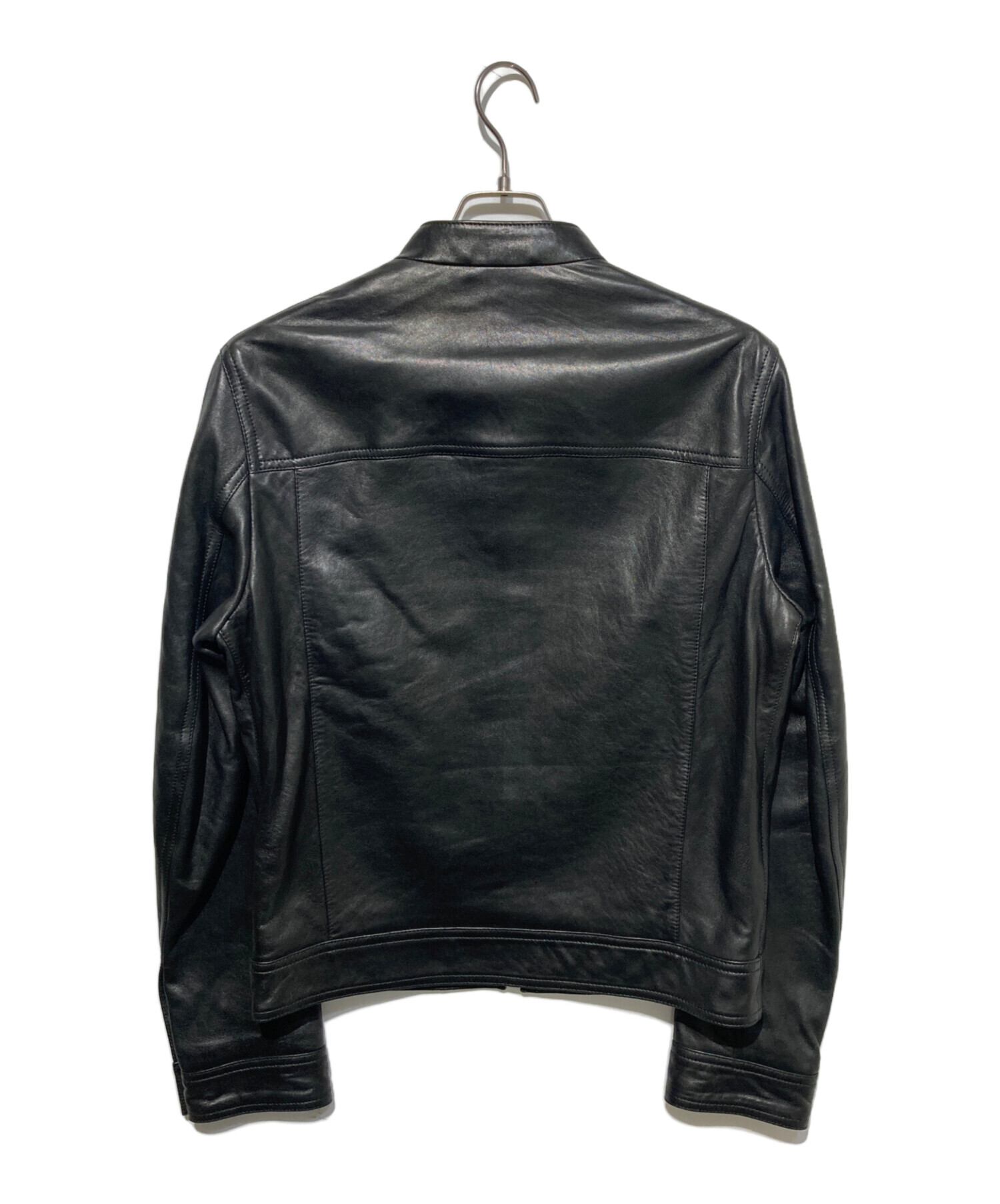 中古・古着通販】GUCCI (グッチ) シングルライダースジャケット 