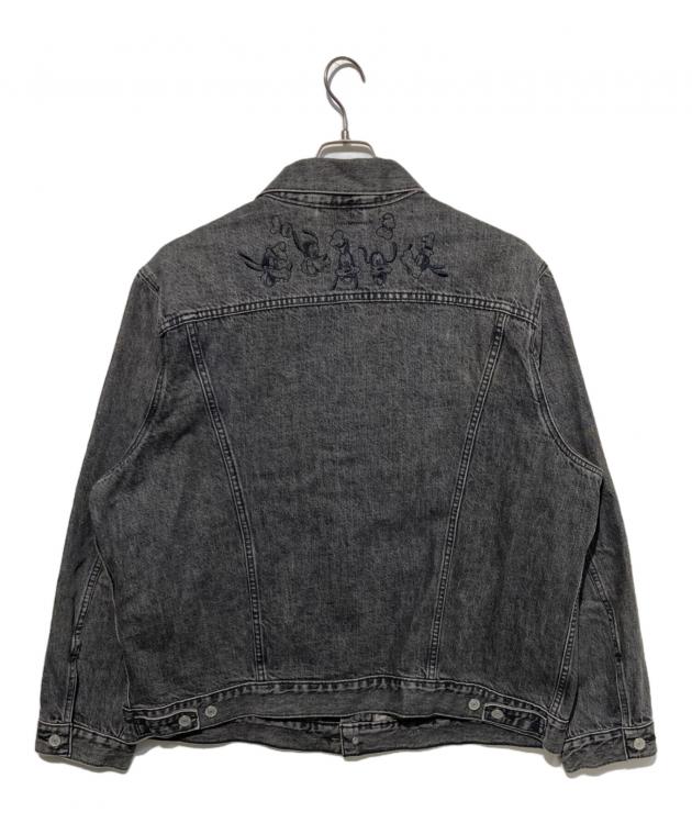 LEVIS PReMIUM x DISNEYデニムジャケット ブラック L 中古・古着通販】LEVI'S PReMIUM (リーバイス プレミアム) Disney