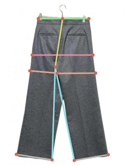中古・古着通販】JIL SANDER (ジルサンダー) ウールストレートパンツ