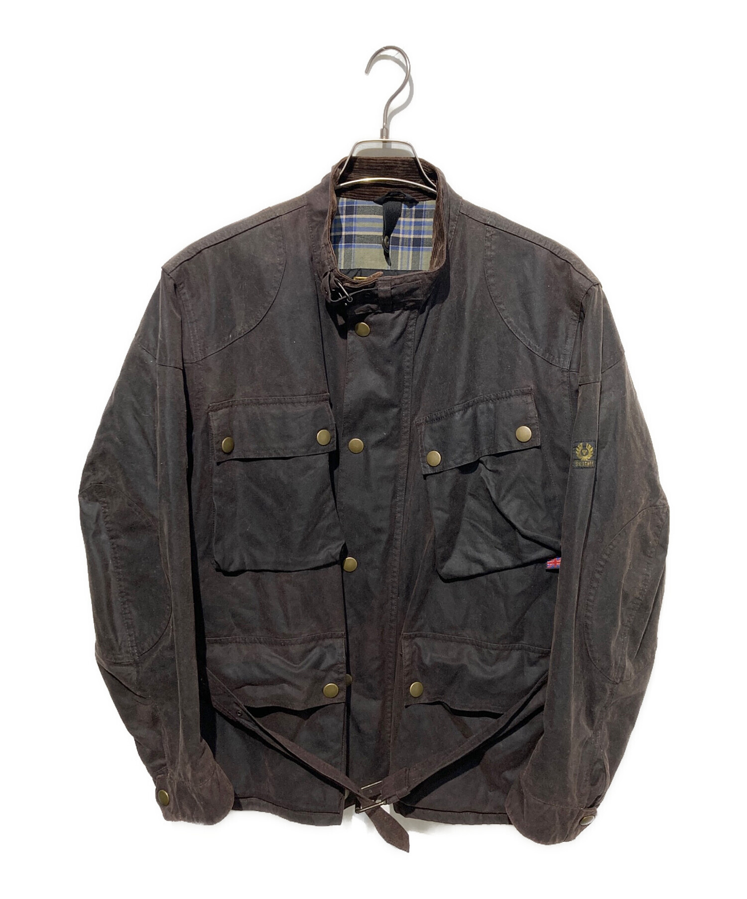 新品Belstaff ベルスタッフ ロードマスター オイルドジャケット ブラウン 中古・古着通販】BELSTAFF (ベルスタッフ) ロードマスター オイルド