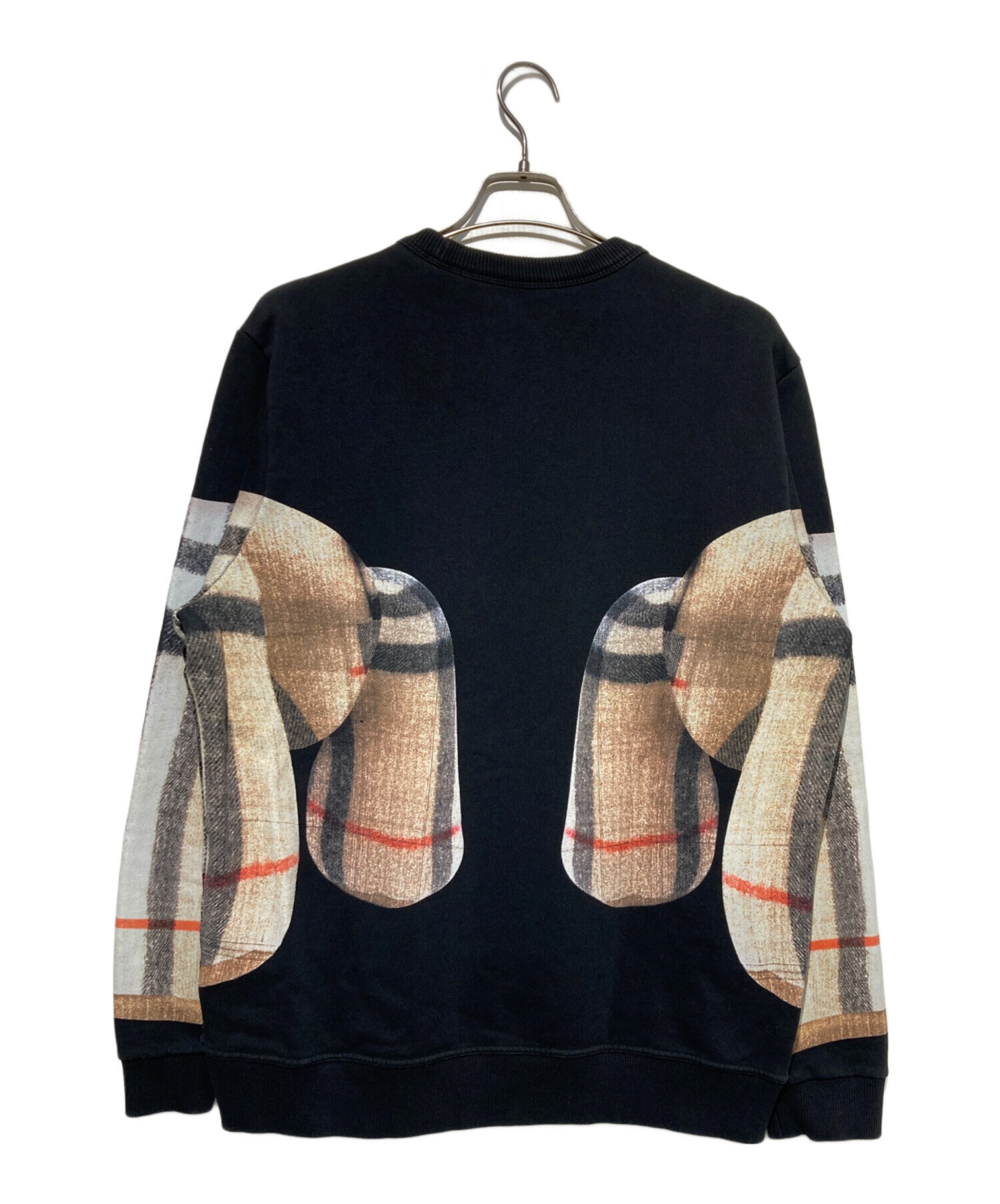 BURBERRY トーマスベア プリント スウェット トレーナー XS 中古・古着通販】BURBERRY (バーバリー) トーマスベア プリント クルー