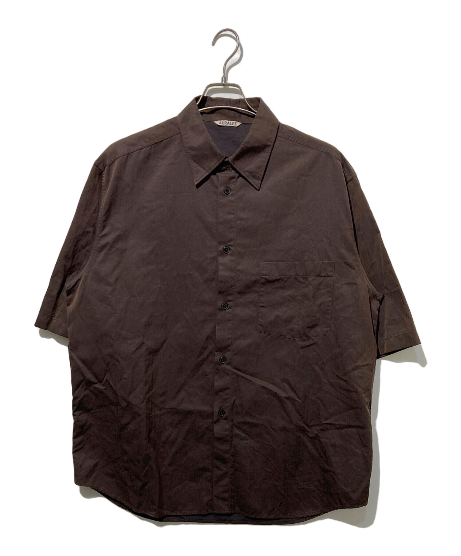 中古・古着通販】AURALEE (オーラリー) WASHED FINX HERRINGBONE HALF