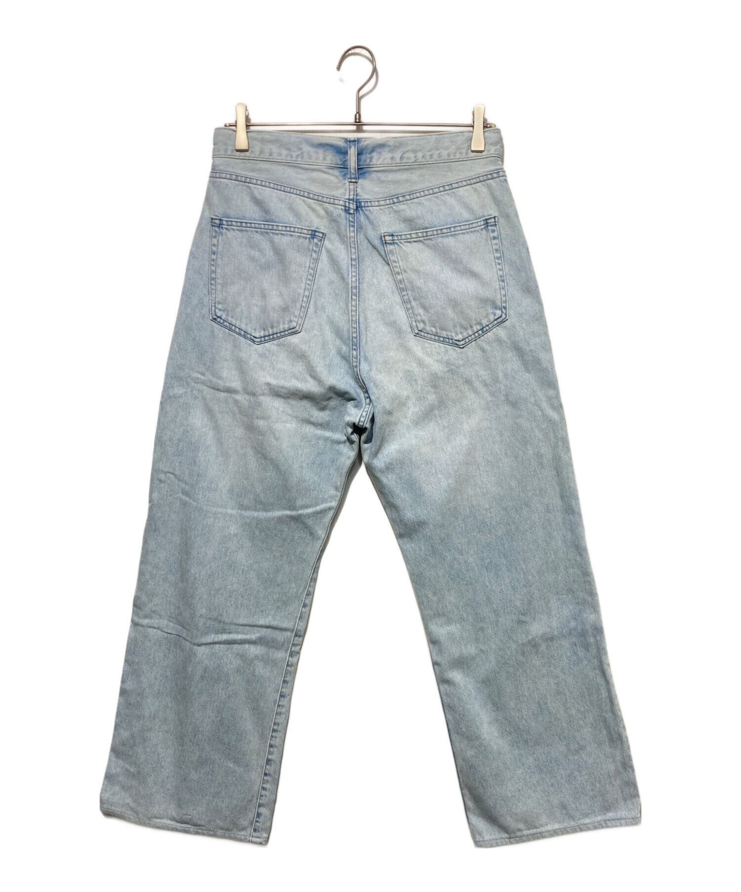 【M】ウィムガゼット　ドロストデニムパンツ36 中古・古着通販】Whim Gazette (ウィムガゼット) ドロストデニムパンツ