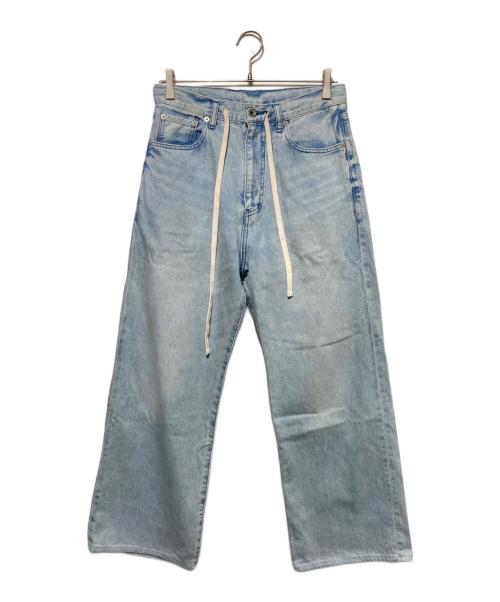 中古・古着通販】Whim Gazette (ウィムガゼット) ドロストデニムパンツ