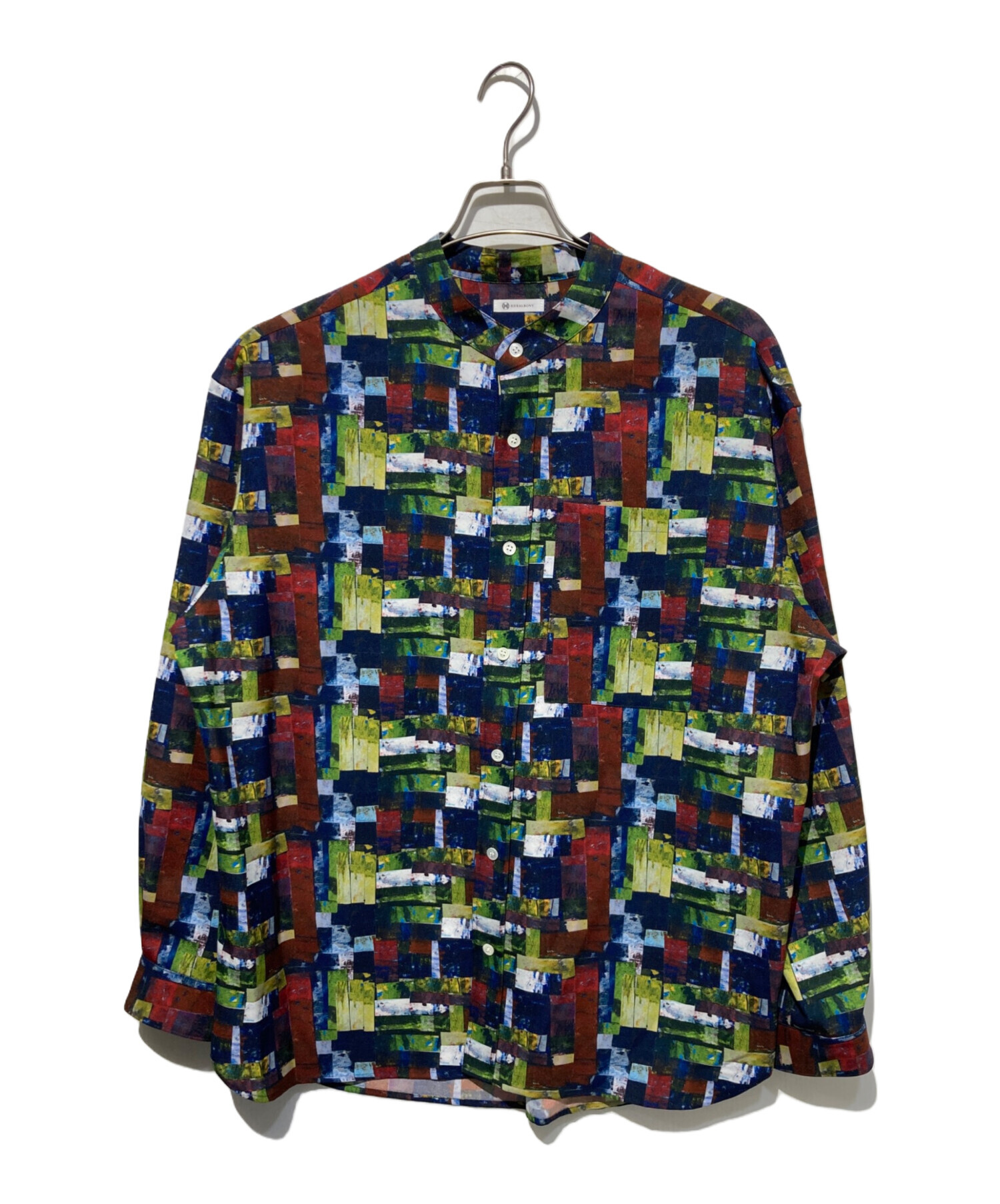 中古・古着通販】HERALBONY (ヘラルボニー) バンドカラーシャツ「My