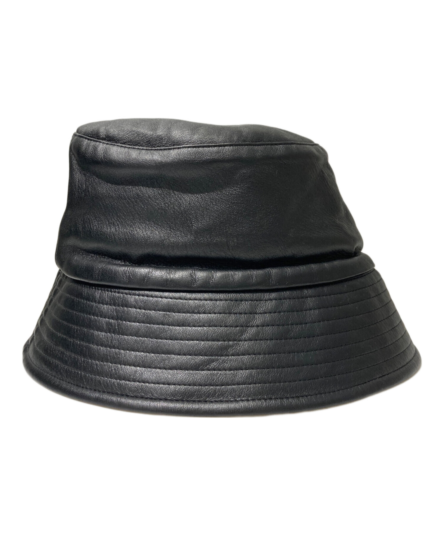 MONCLER JW ANDERSON レザーハット　L　モンクレール 帽子 中古・古着通販】MONCLER GENIUS (モンクレール ジーニアス) J.W.
