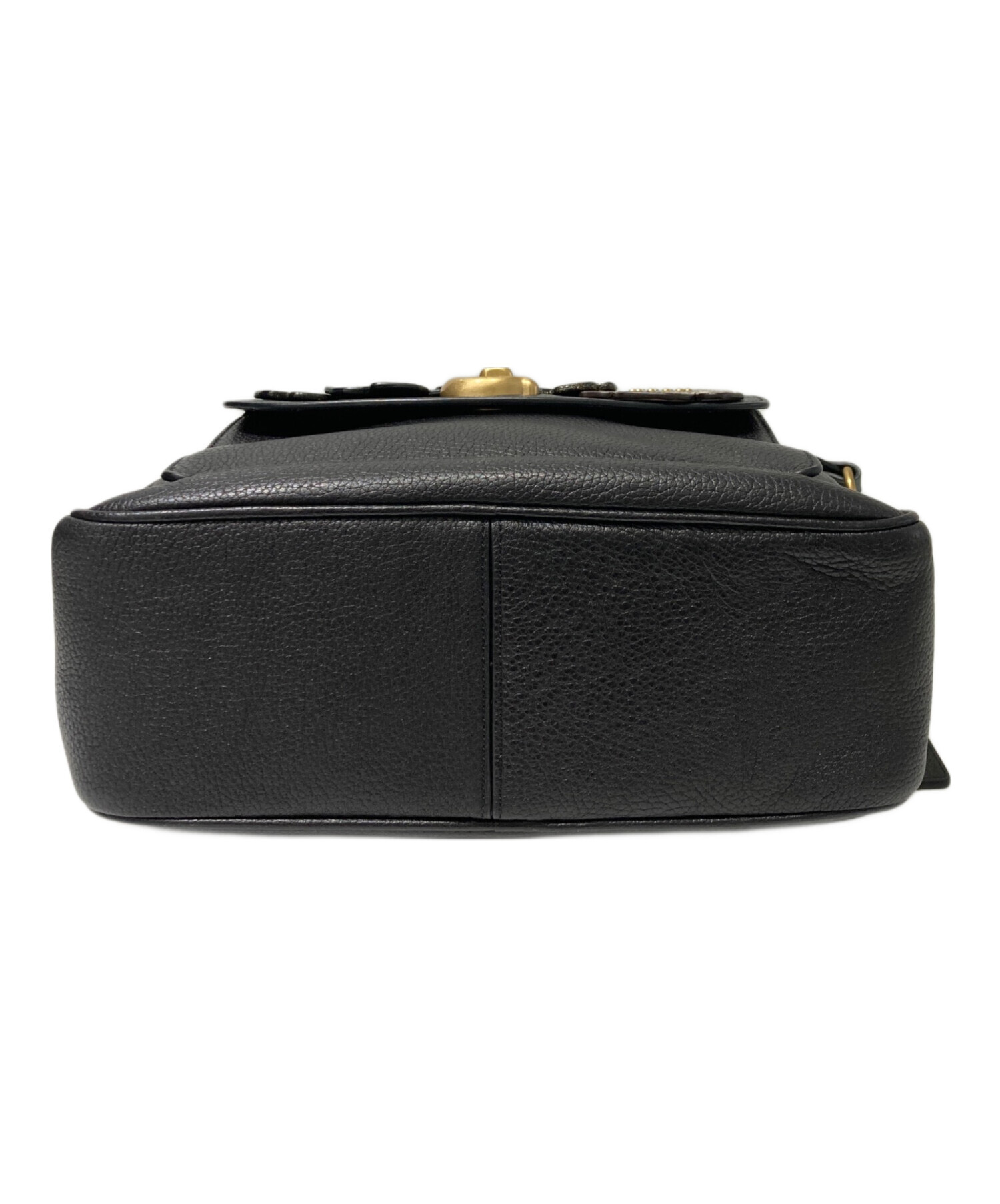 中古・古着通販】COACH (コーチ) キャシー カメラバッグ ブラック