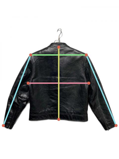 中古・古着通販】GAP (ギャップ) レザージャケット ブラック サイズ