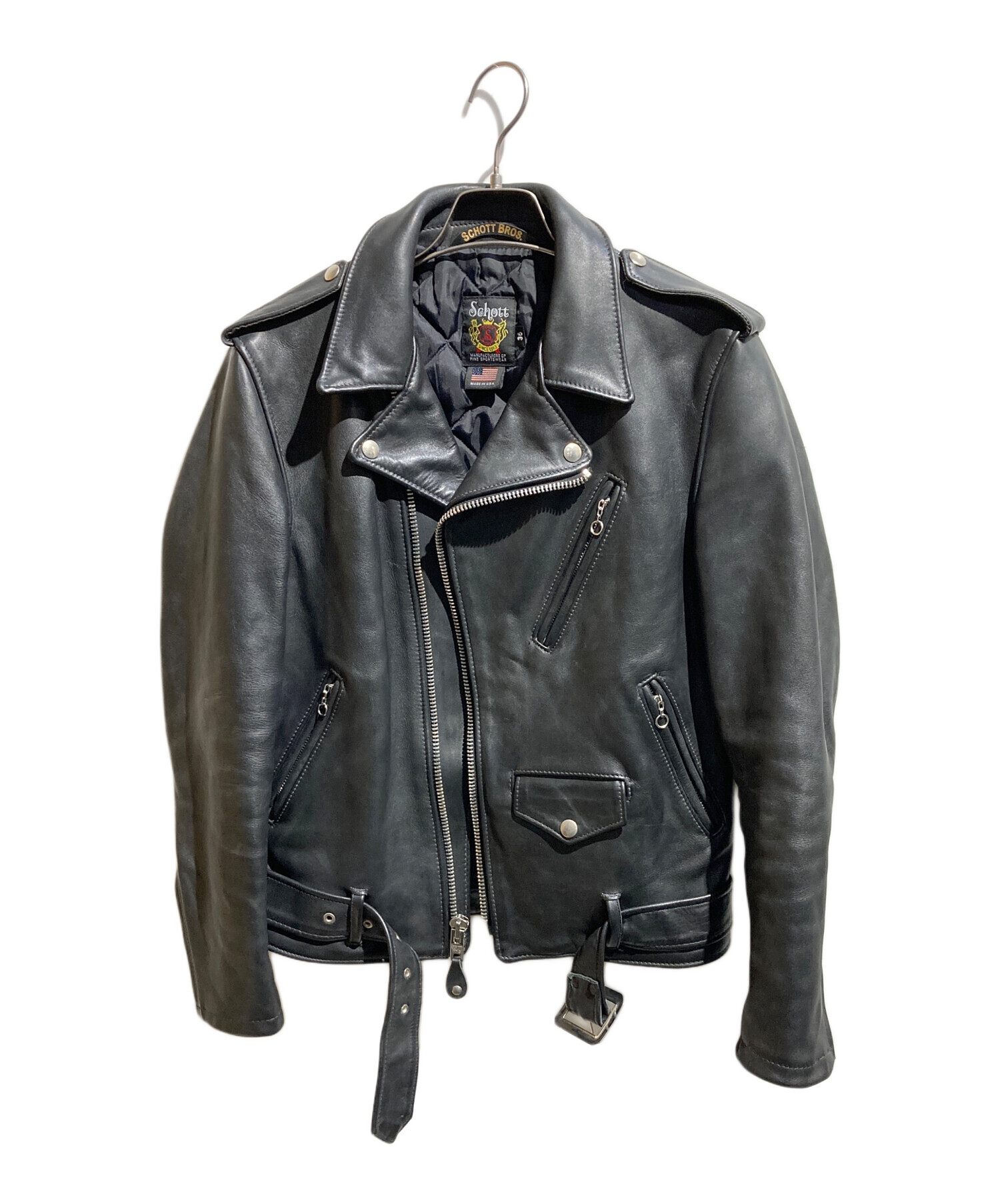 中古・古着通販】Schott (ショット) ワンスター ダブルライダース