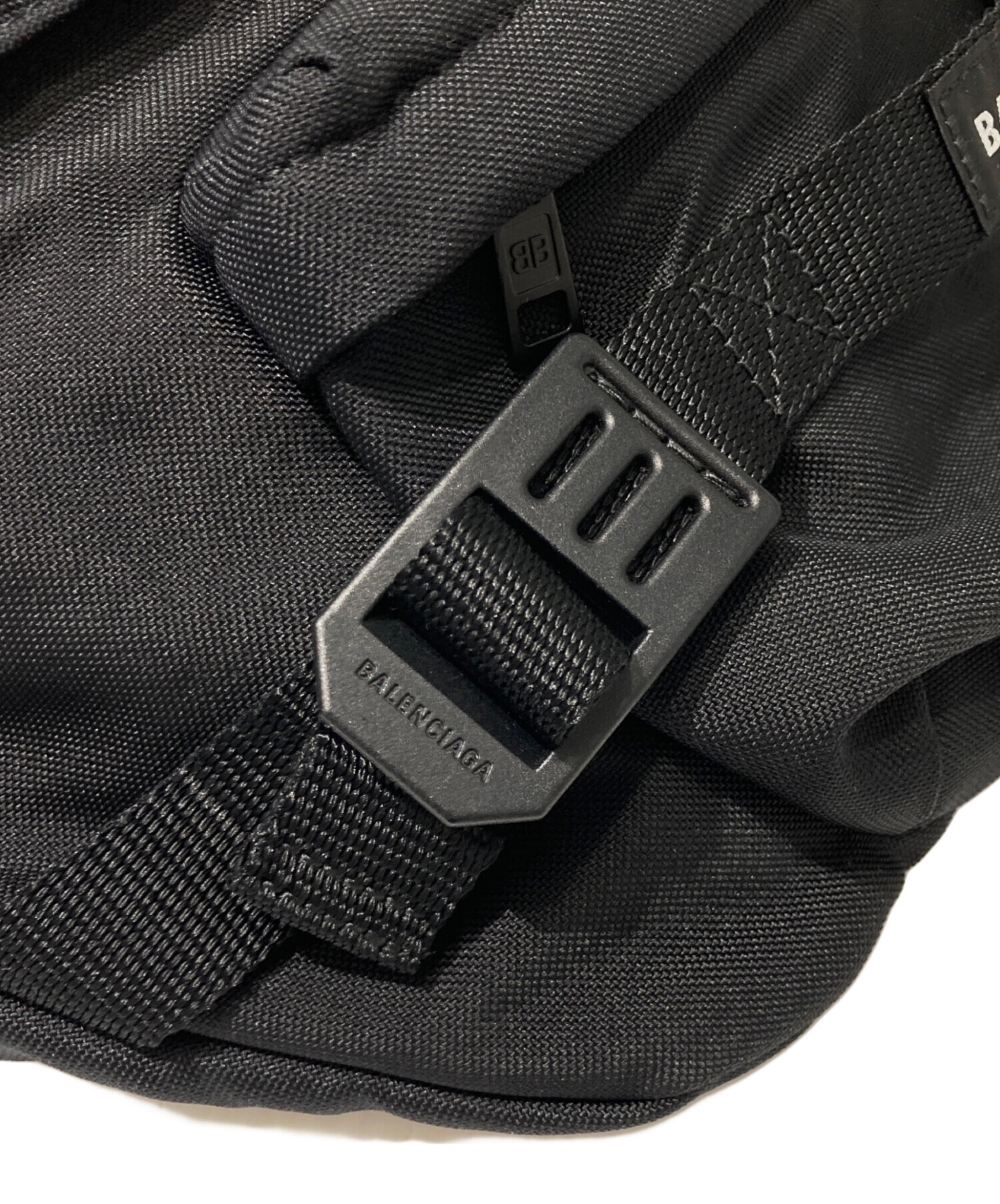 中古・古着通販】BALENCIAGA (バレンシアガ) ARMY BELTBAG L ブラック
