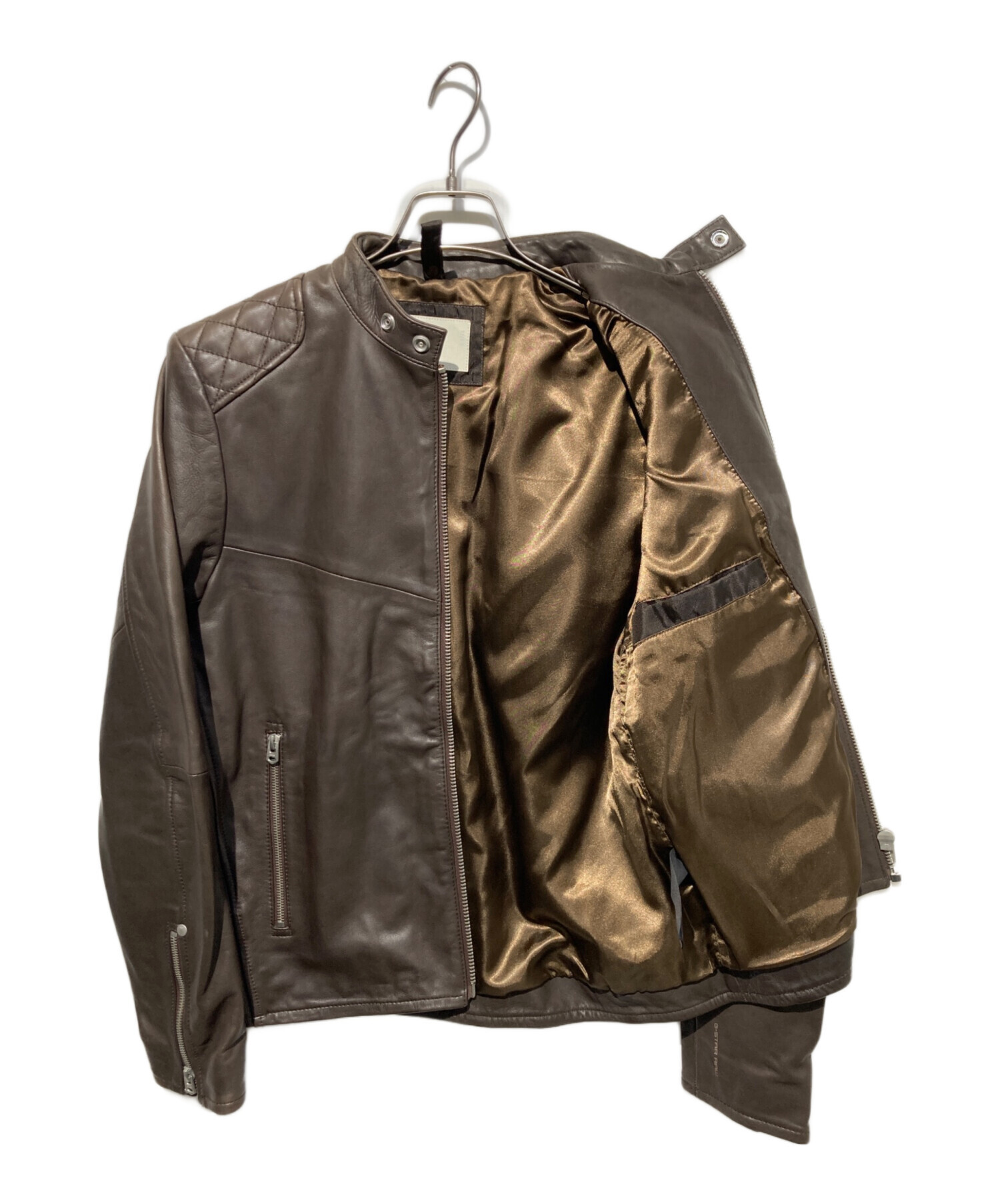 中古・古着通販】G-STAR RAW (ジースターロゥ) EDLAレザージャケット