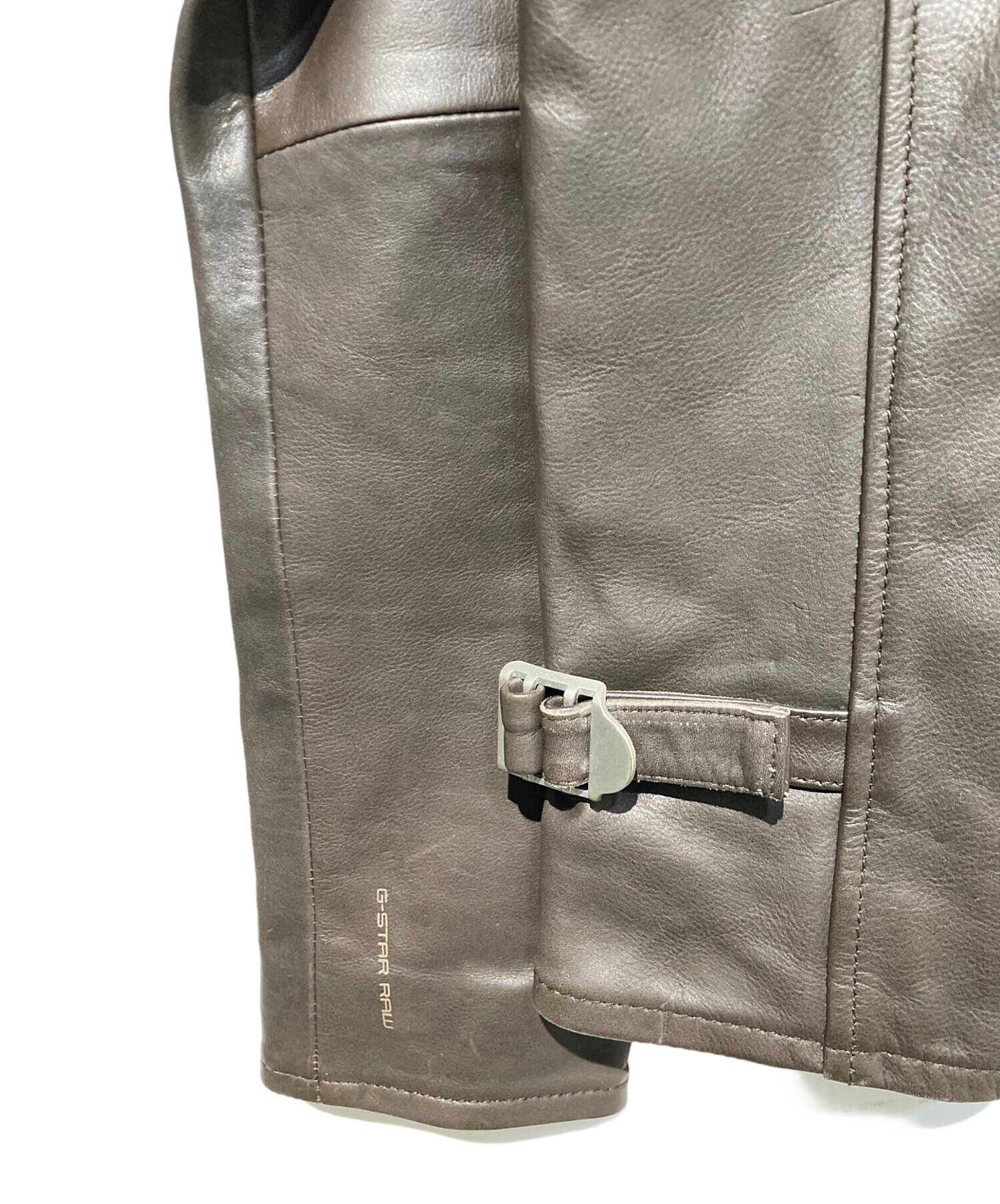 中古・古着通販】G-STAR RAW (ジースターロゥ) EDLAレザージャケット
